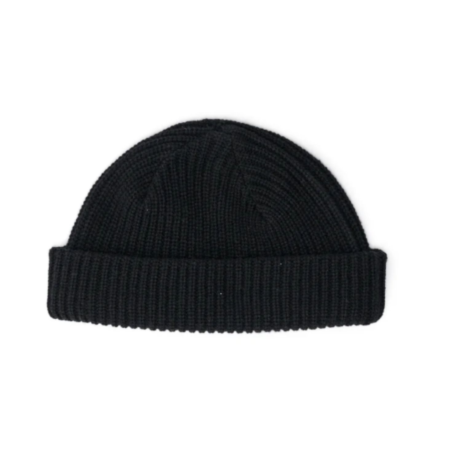 SDOUBLE MENS RED CUBE LOW BEANIE - BLACK