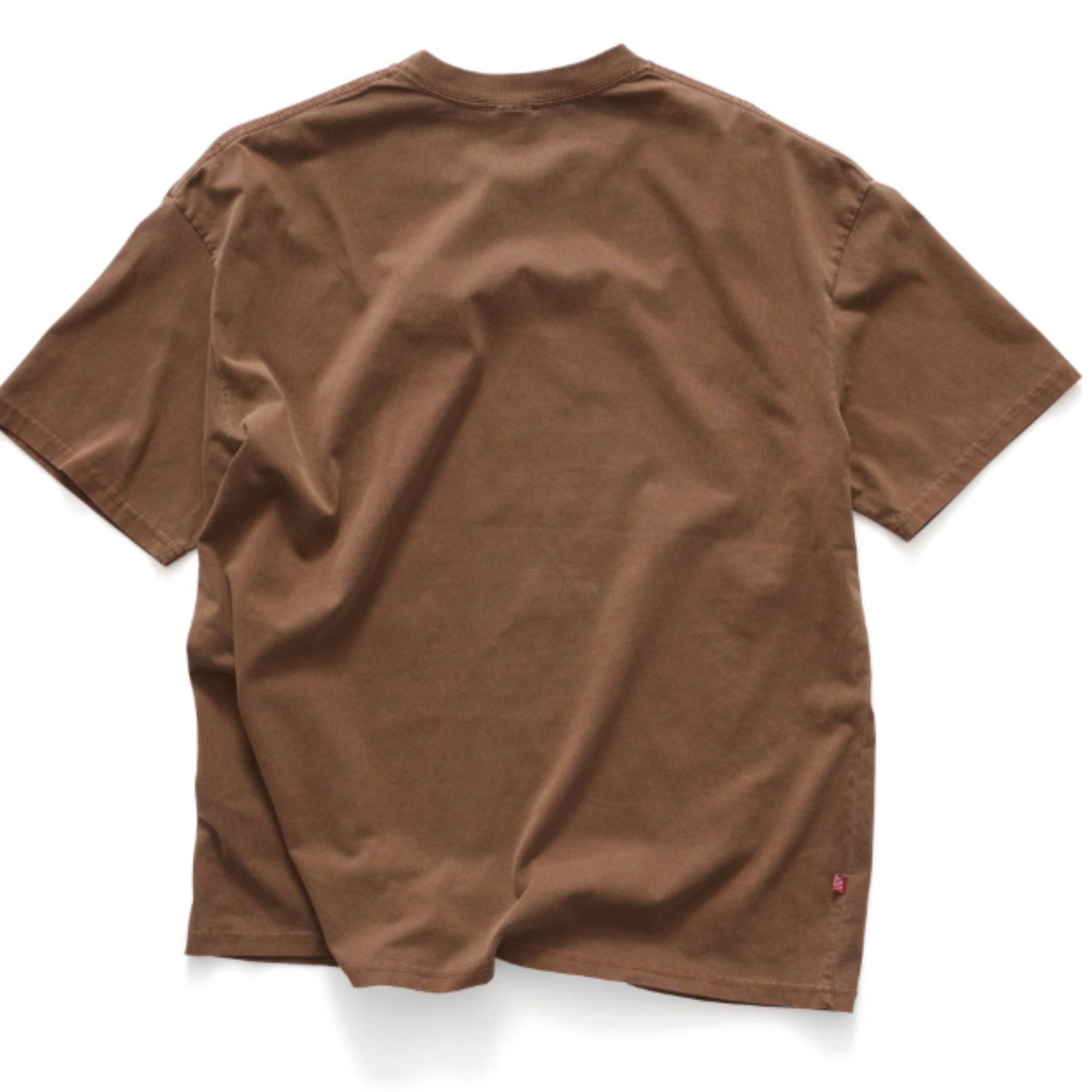 SDOUBLE MENS TIMELESS T-SHIRT - PIGMENT CHOCOLATE