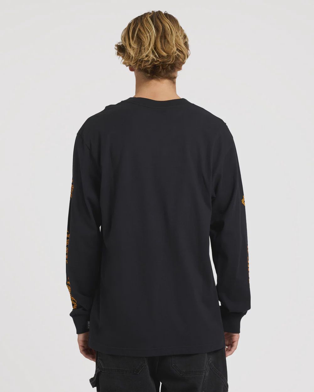 BILLABONG MENS OTIS ARCH LS TEE - BLACK