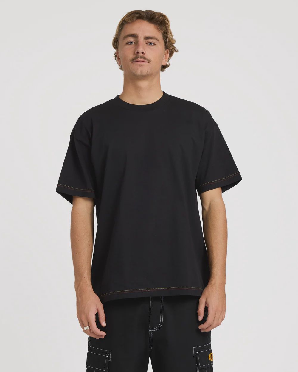 BILLABONG MENS OTIS STITCH SS TEE - BLACK
