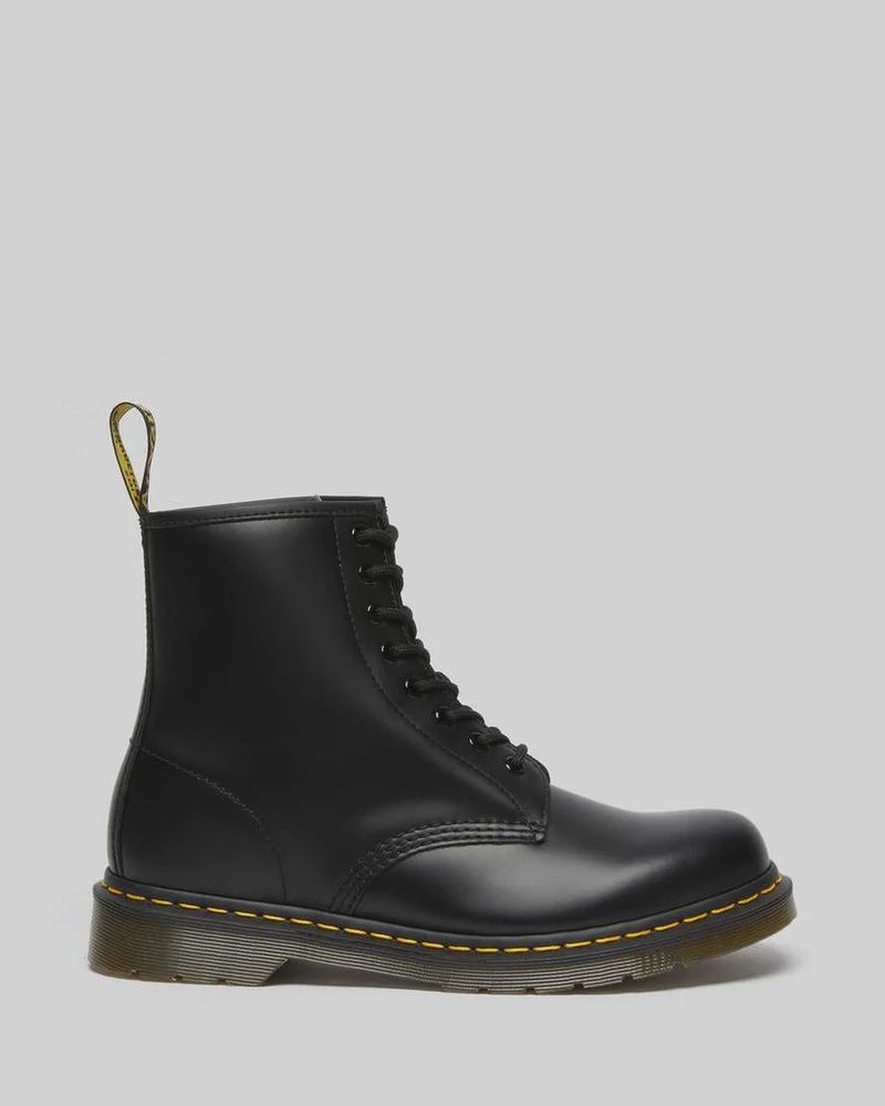 DR MARTENS 1460 8 EYE BOOT - BLACK SMOOTH