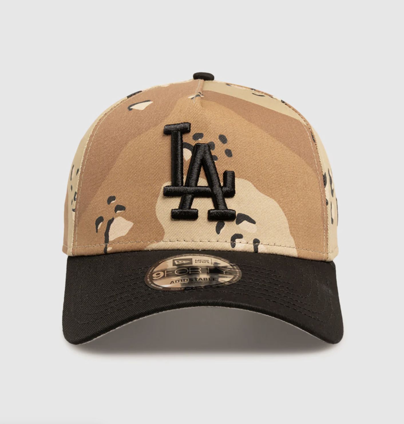NEW ERA 9FORTY LA DODGERS MLB SNAPBACK CAP - DESERT 2TONE