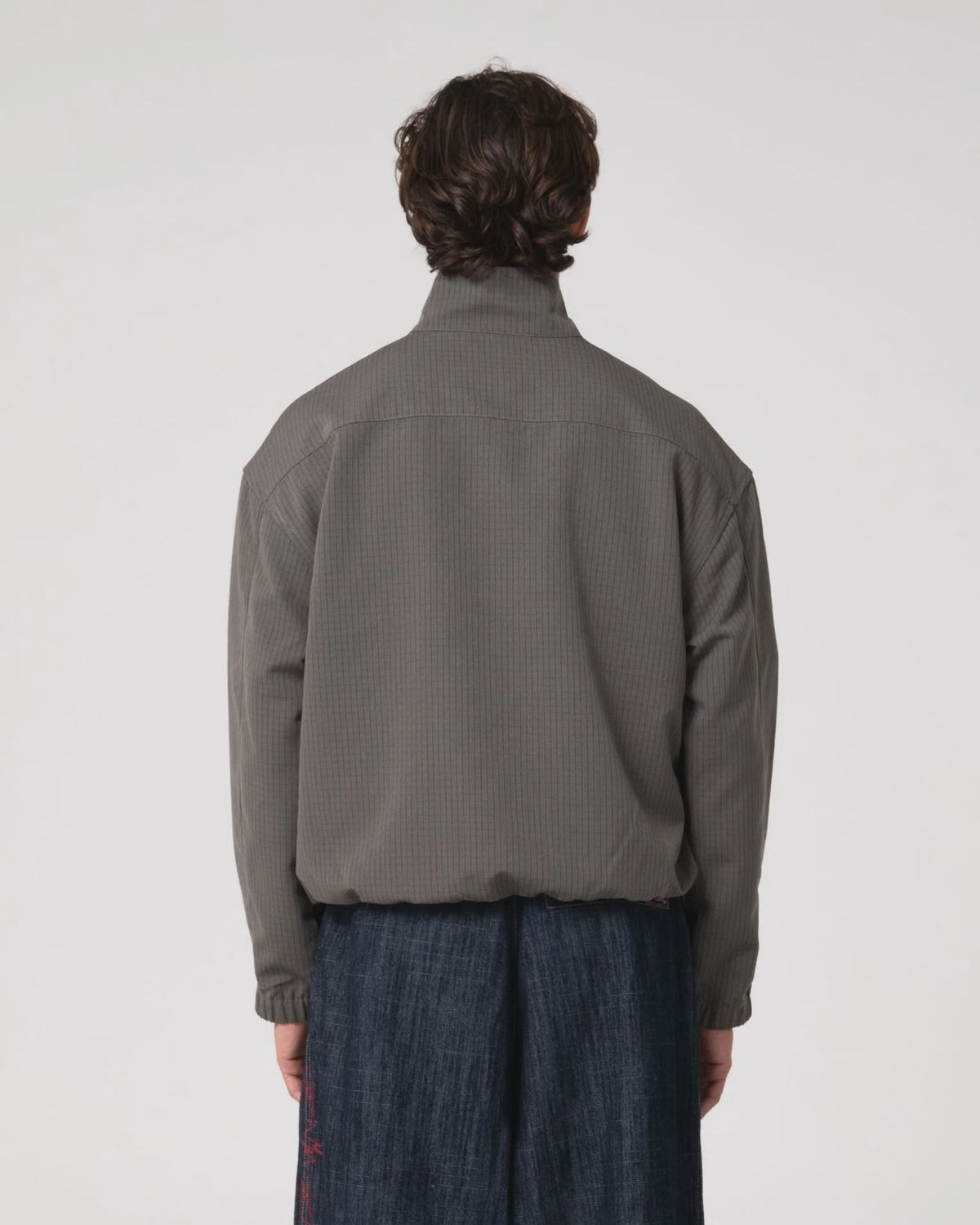 RUSTY MENS KETTER BOMBER JACKET - COAL