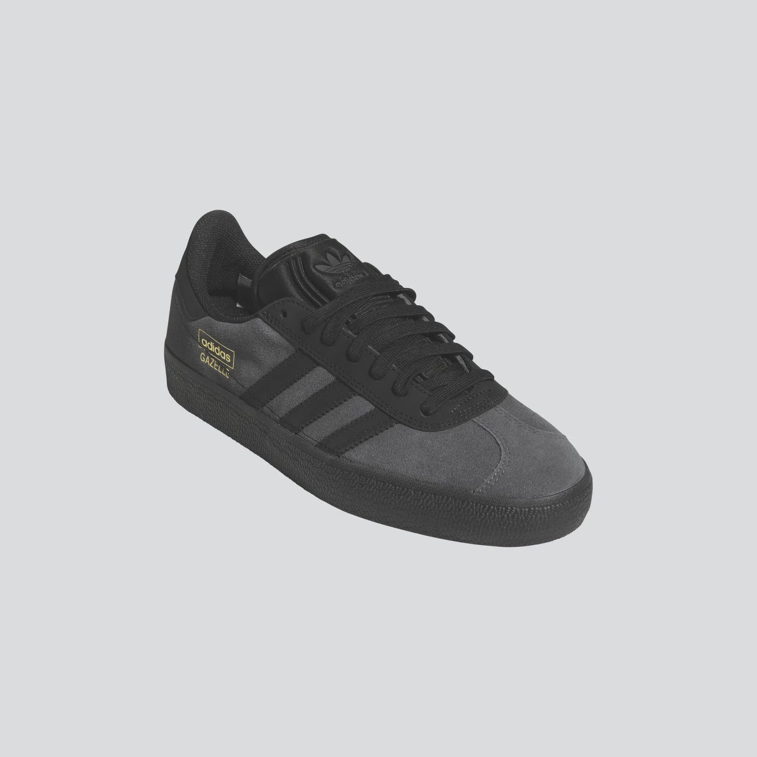 ADIDAS UNISEX GAZELLE ADV - GREY SIX/BLACK/GOLD METALLIC