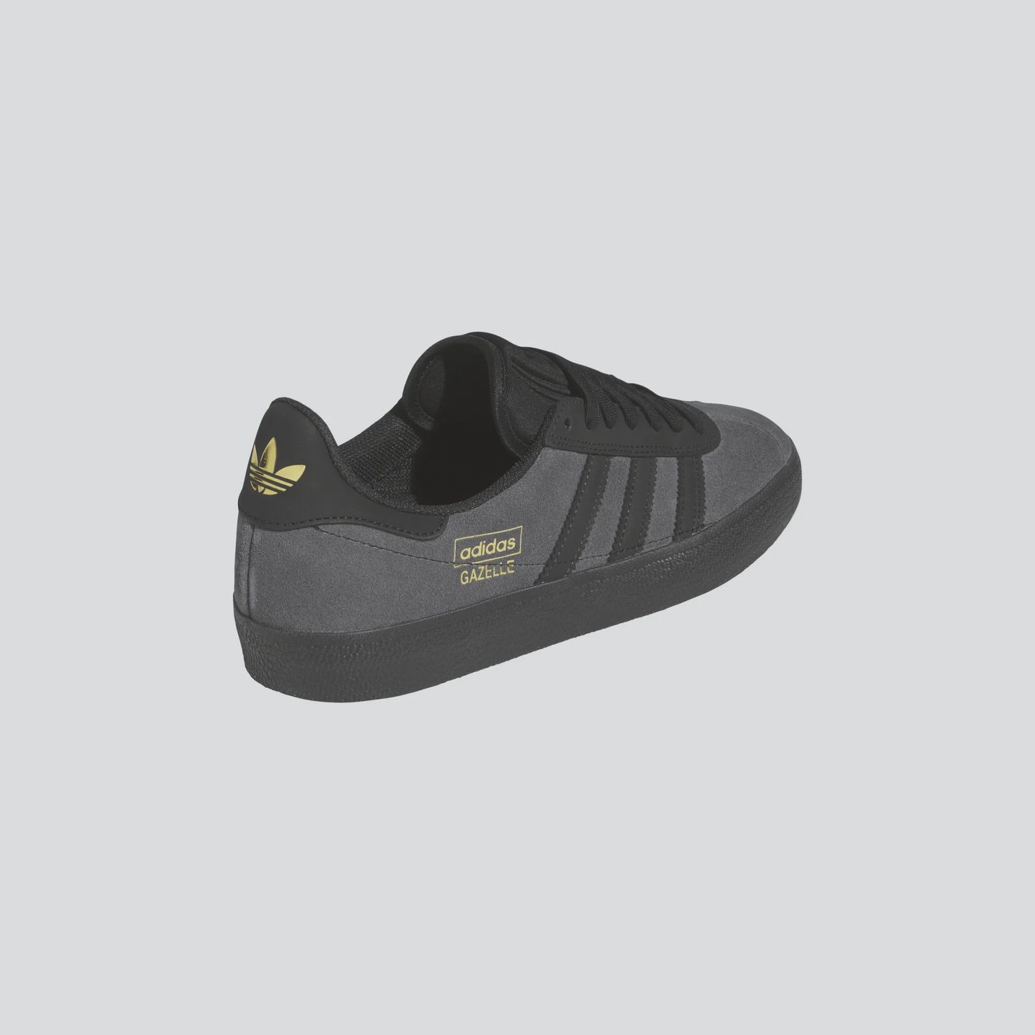 ADIDAS UNISEX GAZELLE ADV - GREY SIX/BLACK/GOLD METALLIC