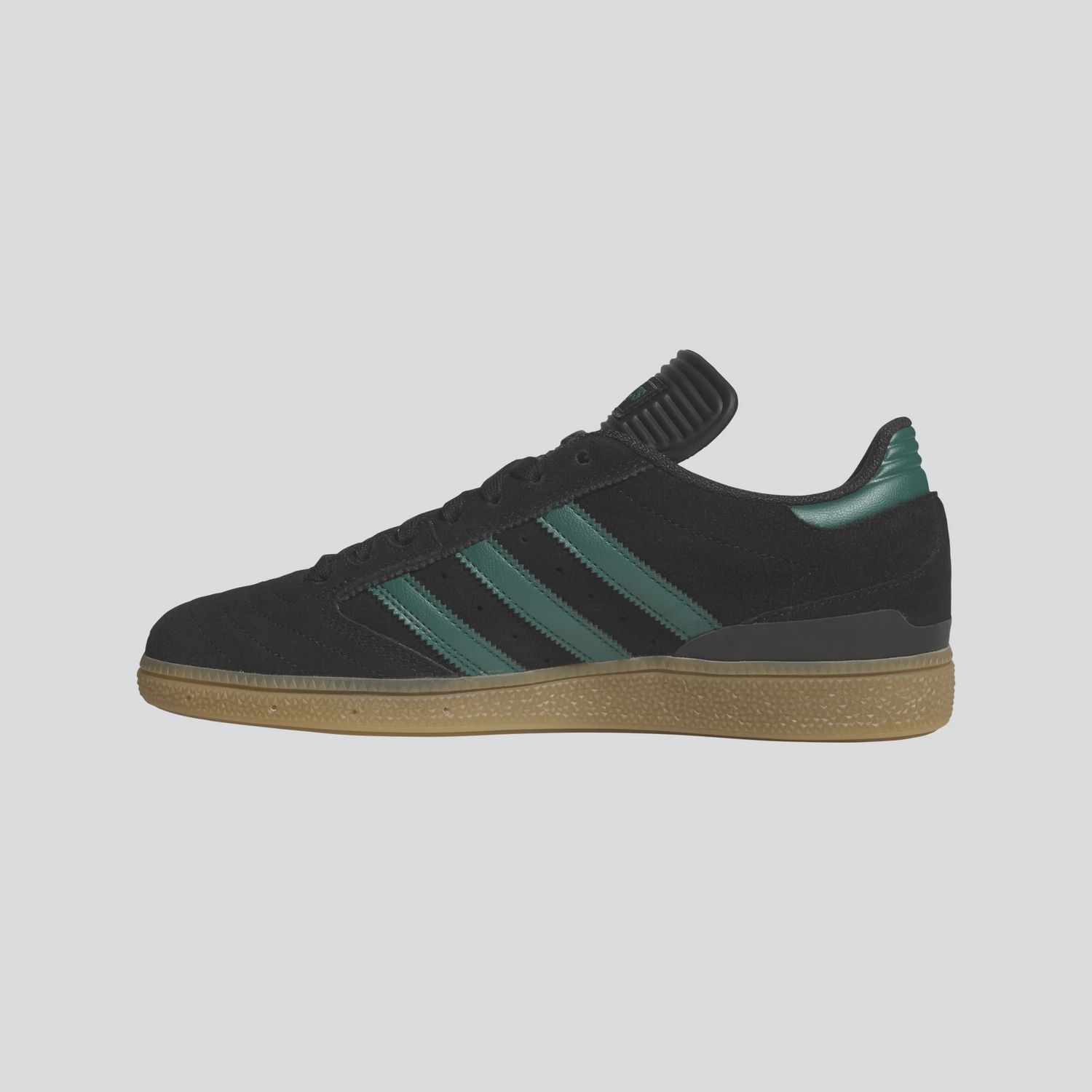ADIDAS MENS BUSENITZ - BLACK/COLLEGIATE GREEN/GUM4
