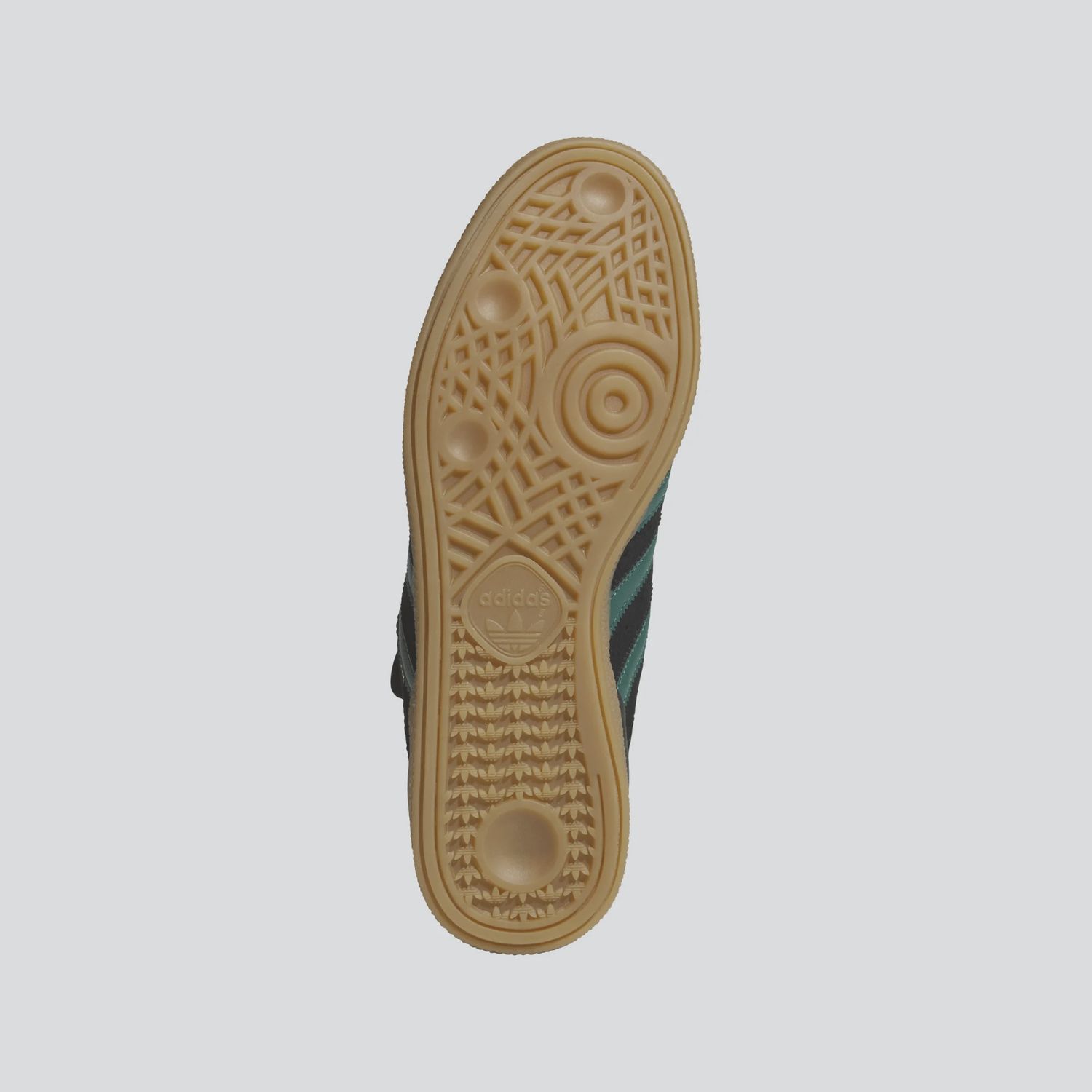 ADIDAS MENS BUSENITZ - BLACK/COLLEGIATE GREEN/GUM4