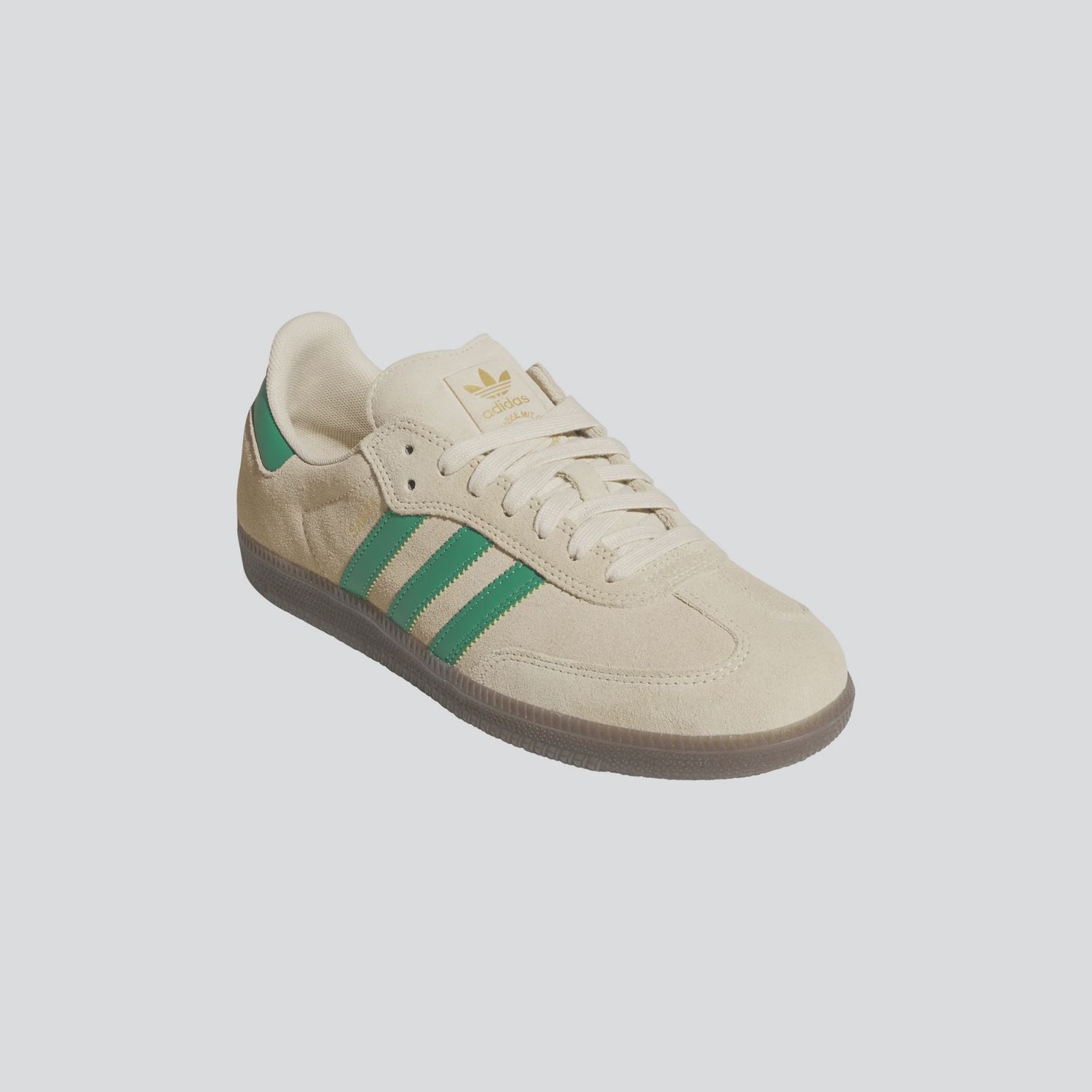 ADIDAS UNISEX SAMBA ADV - SAND STRATA/COURT GREEN/GUM4