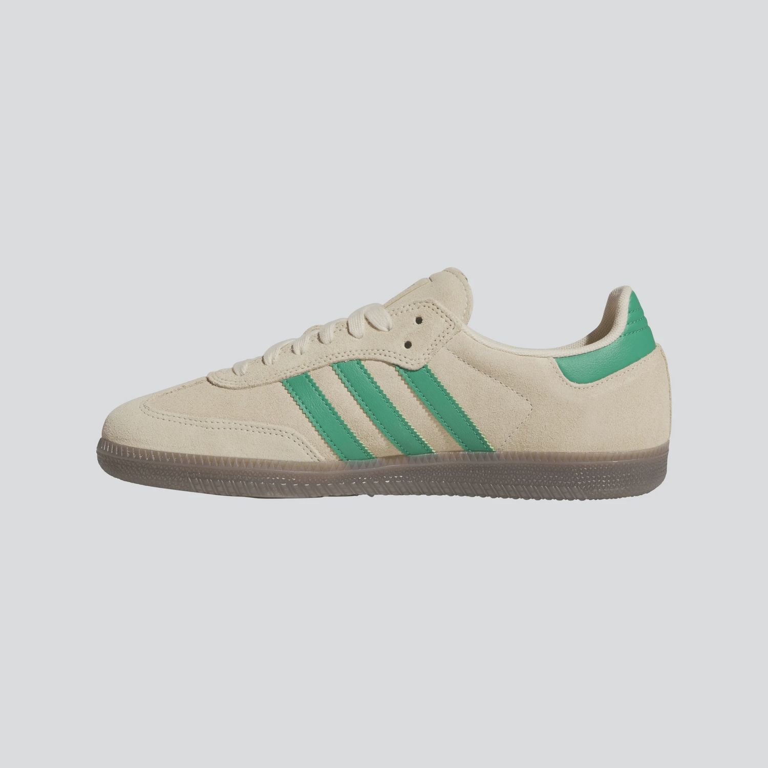 ADIDAS UNISEX SAMBA ADV - SAND STRATA/COURT GREEN/GUM4