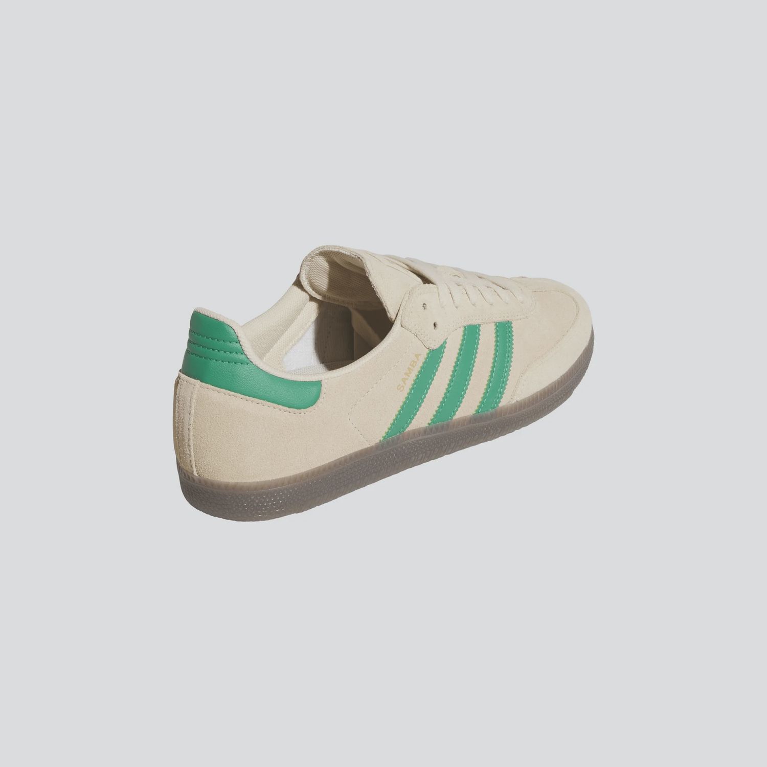 ADIDAS UNISEX SAMBA ADV - SAND STRATA/COURT GREEN/GUM4