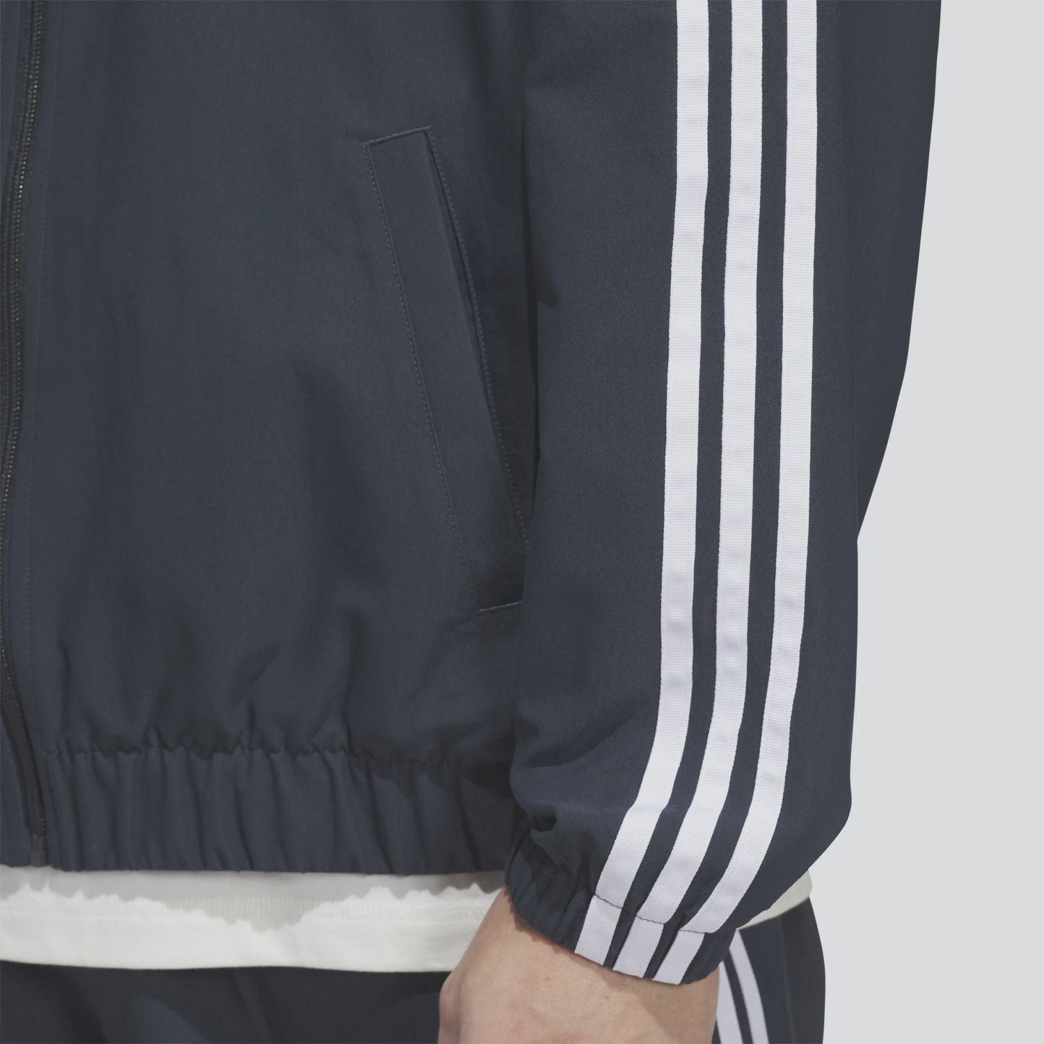 ADIDAS UNISEX SUPERFIRE TRACK JACKET - AURORA INK/WHITE