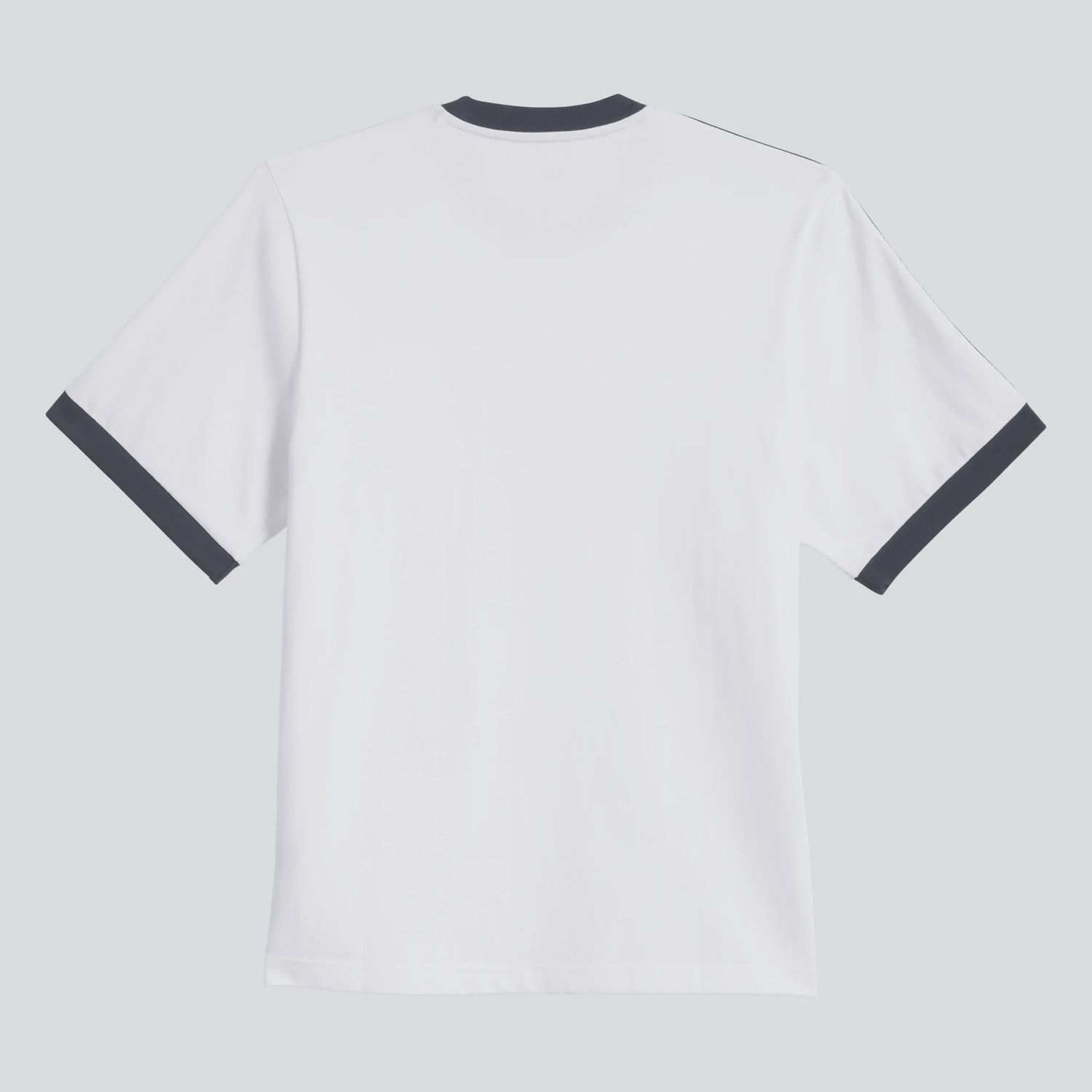 ADIDAS UNISEX FSBS RINGER SS TEE - WHITE/AURINK
