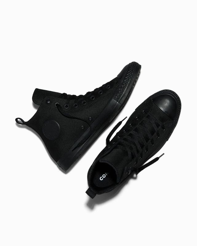 CONVERSE MENS CT TECTUFF HI - BLACK/BLACK/BLACK