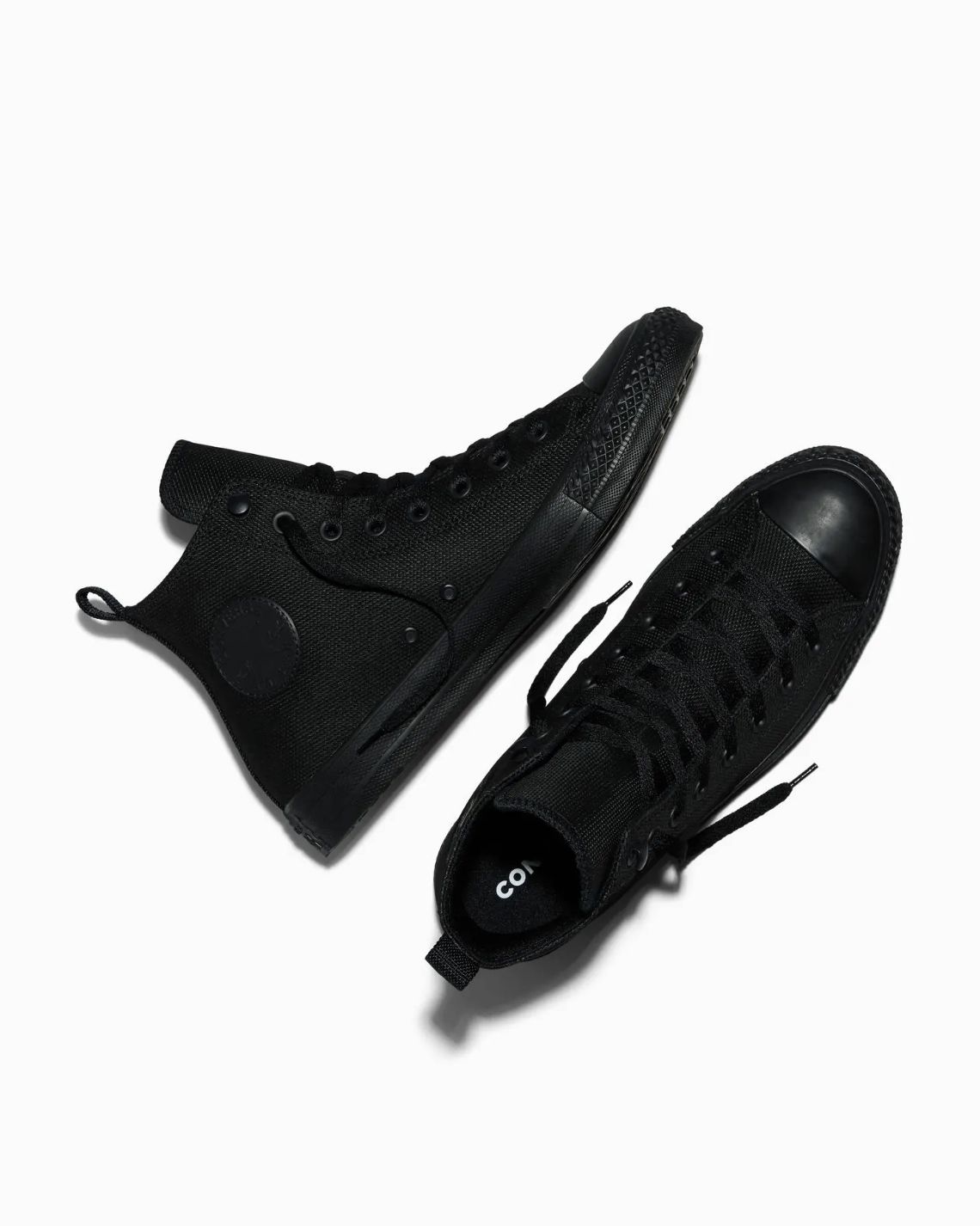 CONVERSE MENS CT TECTUFF HI - BLACK/BLACK/BLACK