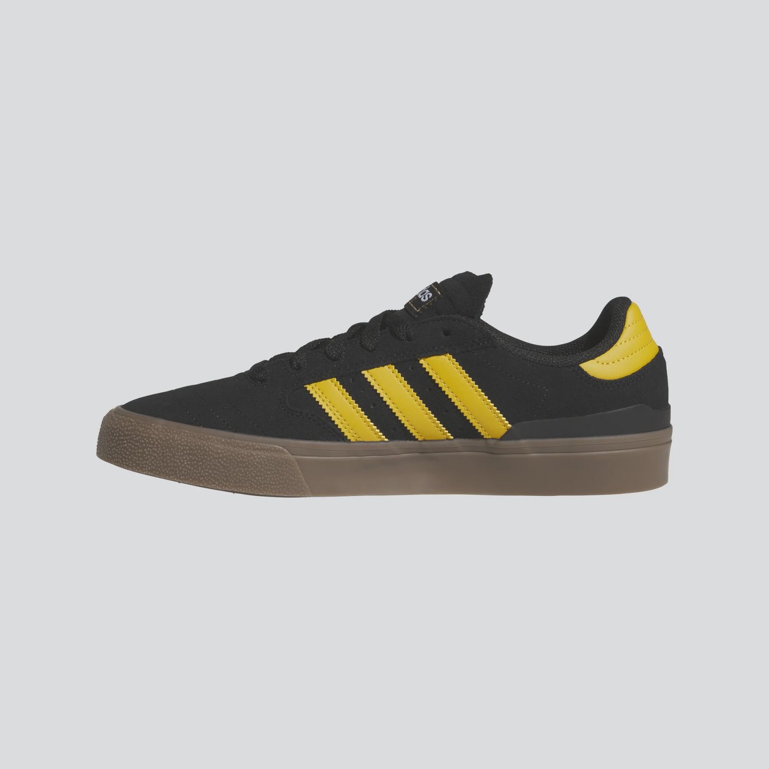 ADIDAS UNISEX BUSENITZ VULC II - BLACK/PRELOVED YELLOW/GUM4