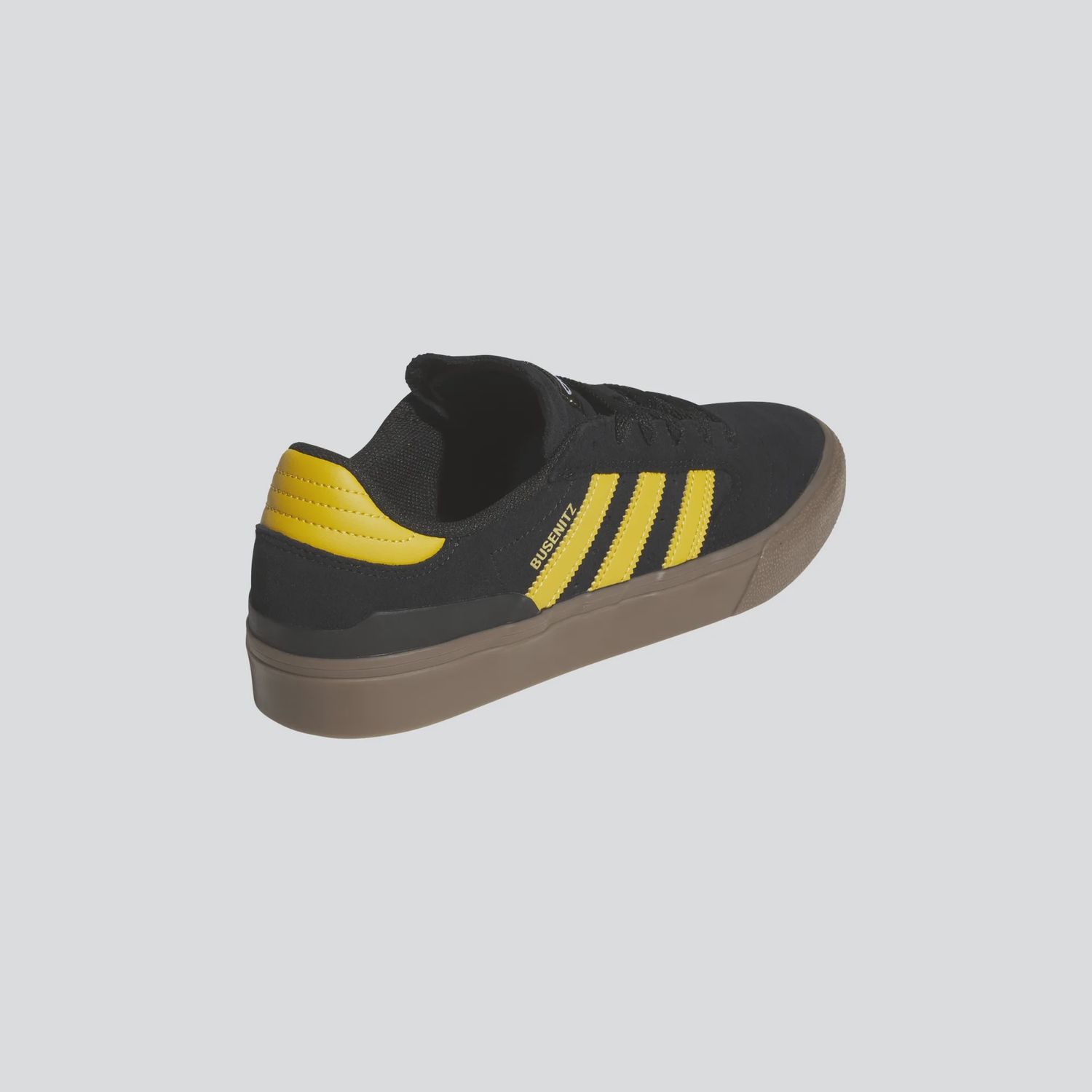 ADIDAS UNISEX BUSENITZ VULC II - BLACK/PRELOVED YELLOW/GUM4