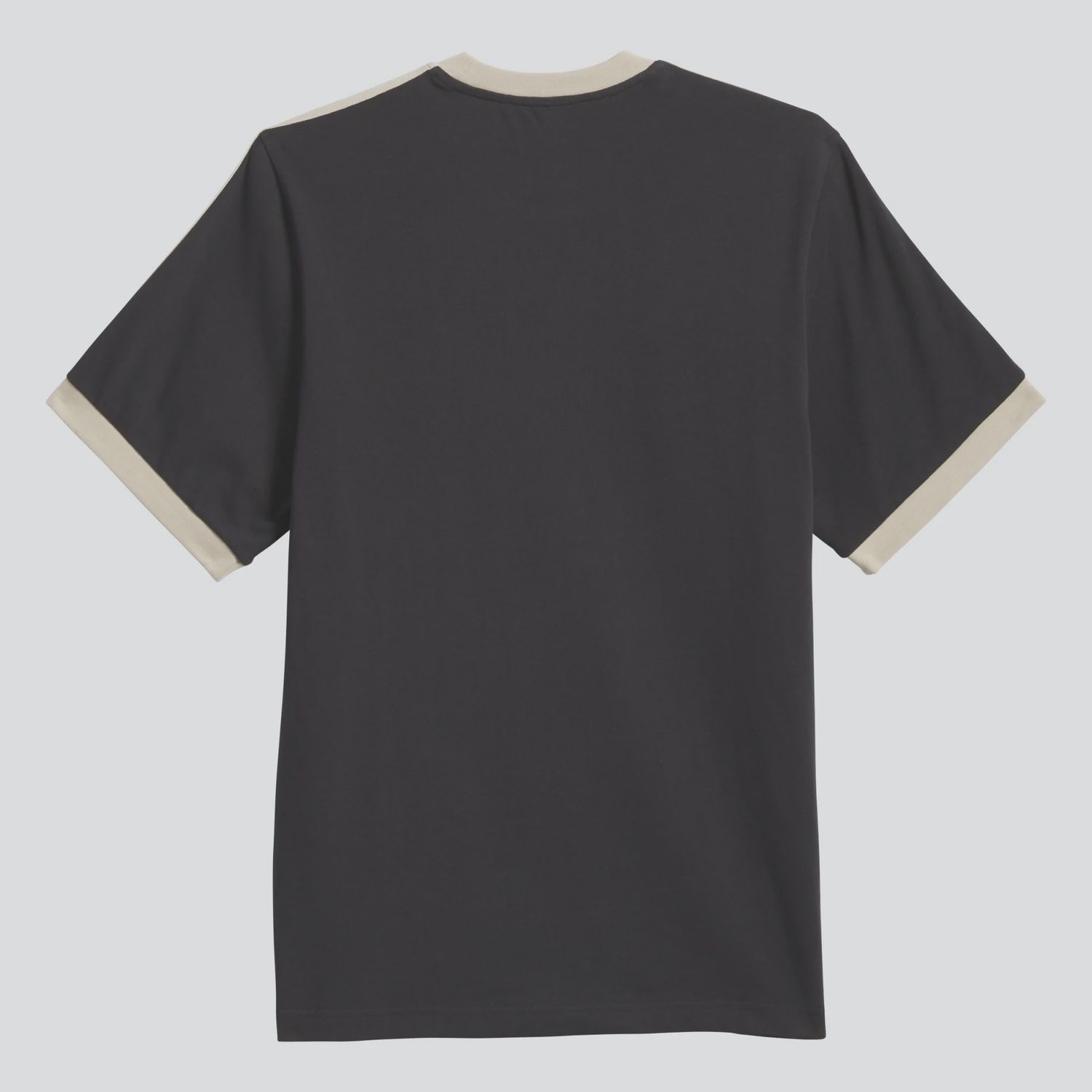 ADIDAS UNISEX FSBS RINGER SS TEE - BLACK/KHAKI THREE