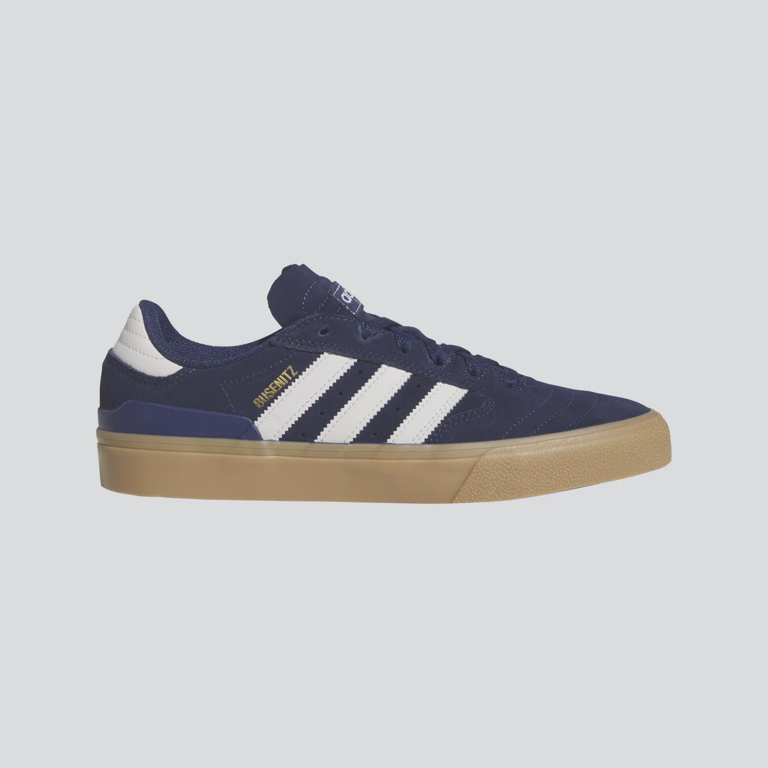 ADIDAS UNISEX BUSENITZ VULC II - DARK BLUE/CRYSTAL WHITE /GUM4