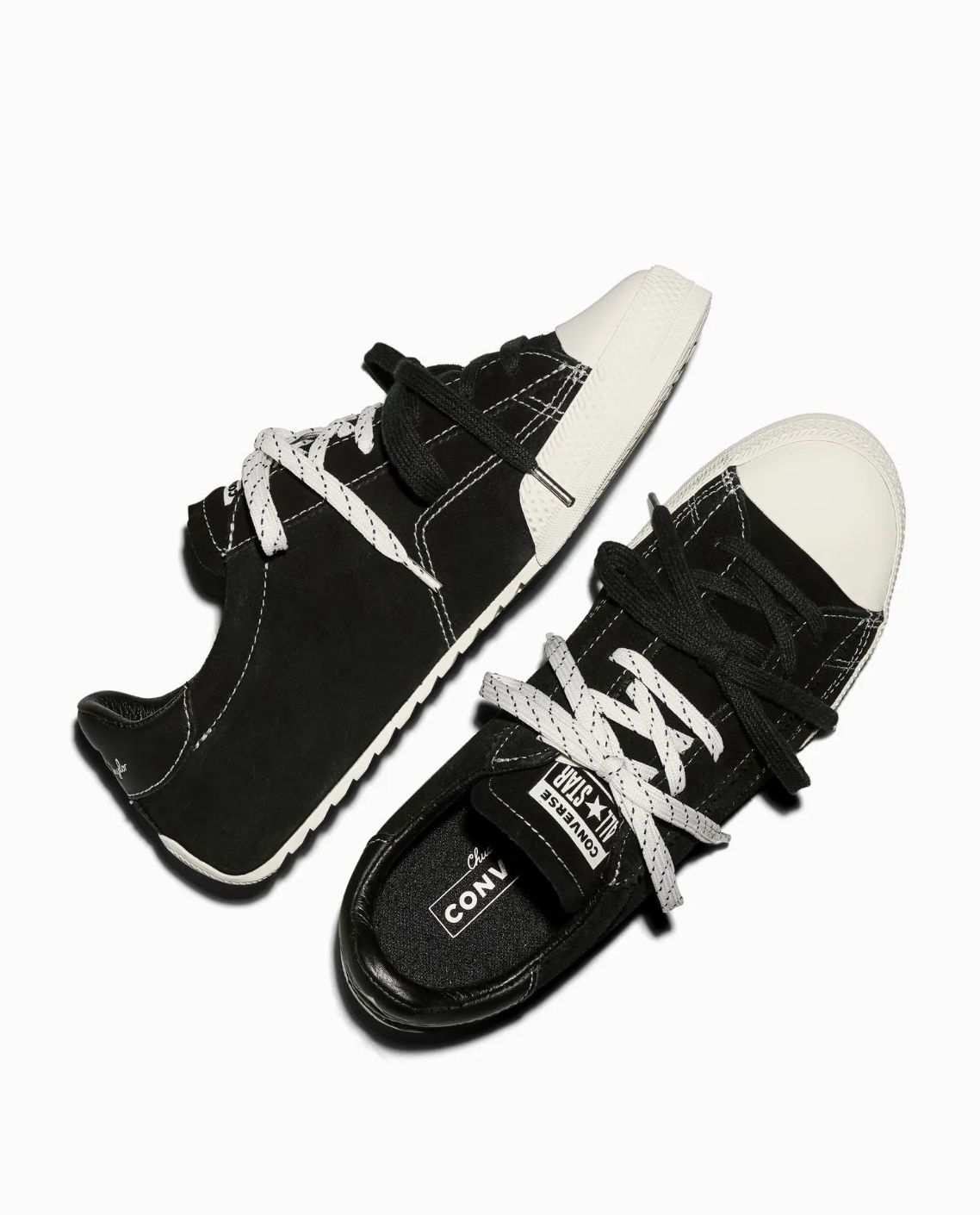 CONVERSE WOMENS CHUCK LO PRO - BLACK/BLACK/EGRET