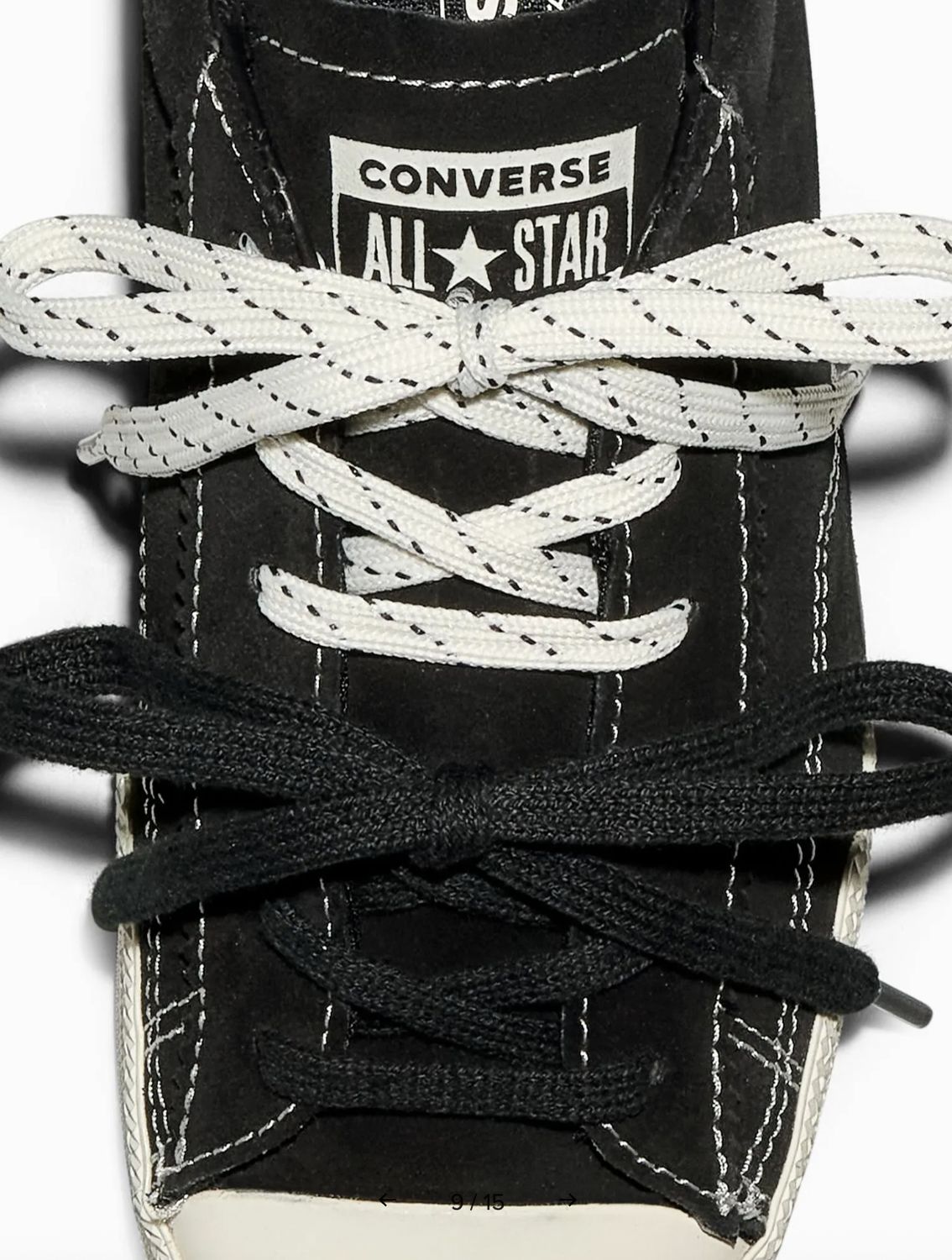CONVERSE WOMENS CHUCK LO PRO - BLACK/BLACK/EGRET