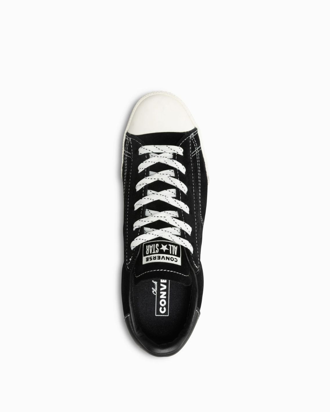 CONVERSE WOMENS CHUCK LO PRO - BLACK/BLACK/EGRET