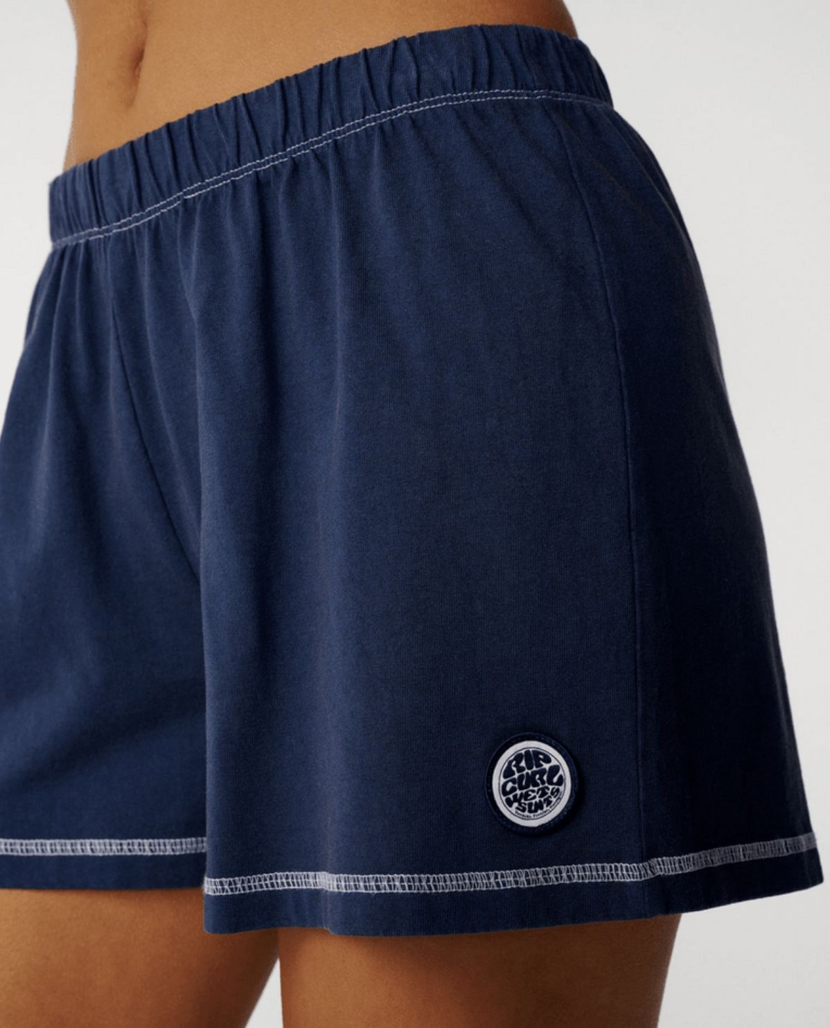 RIP CURL WOMENS SG JERSEY WALKSHORT - NAVY