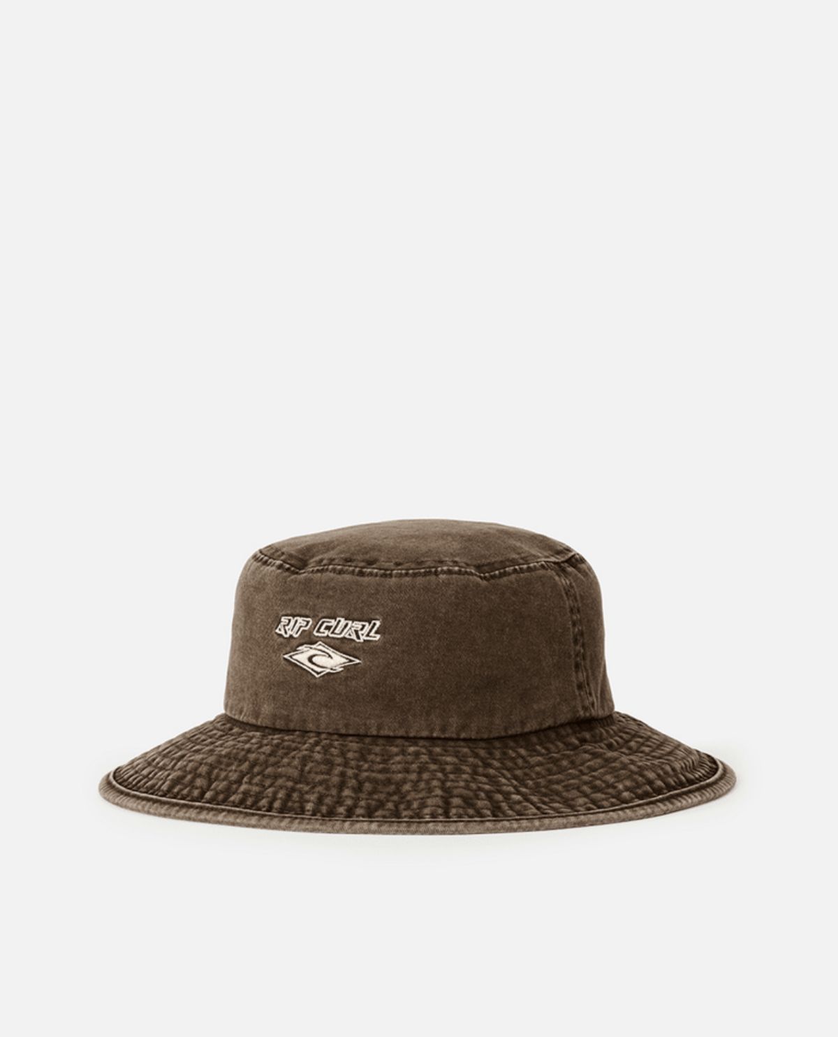 RIP CURL WOMENS PREMIUM SURF UPF SUN HAT - WASHED BROWN
