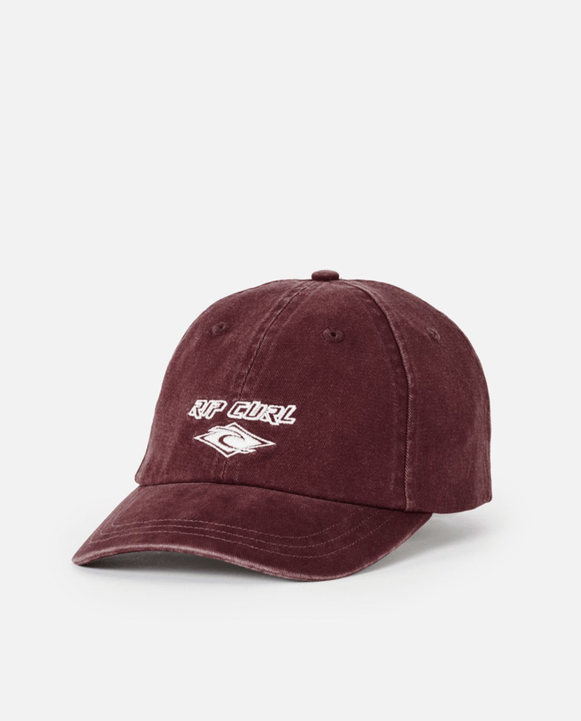 RIP CURL WOMENS DIAMOND ICON TWILL CAP - DARK PLUM