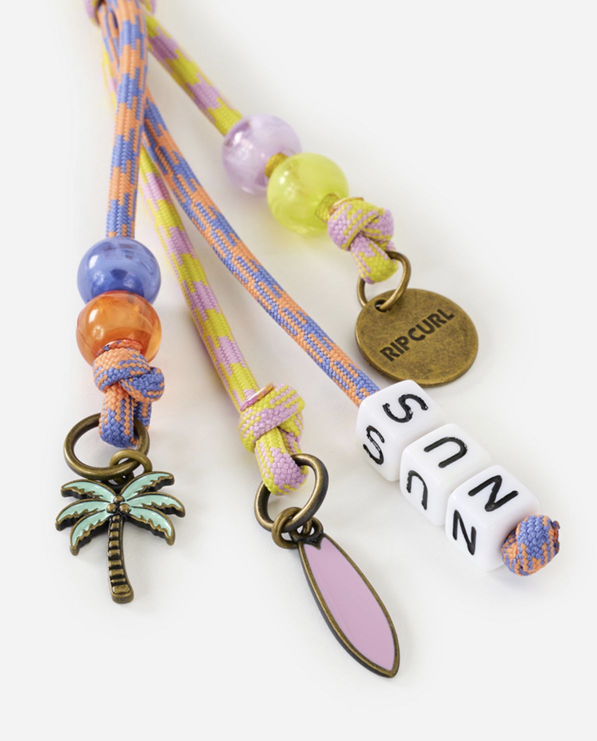 RIP CURL WOMENS CORD KEYCHAIN - MULTICO