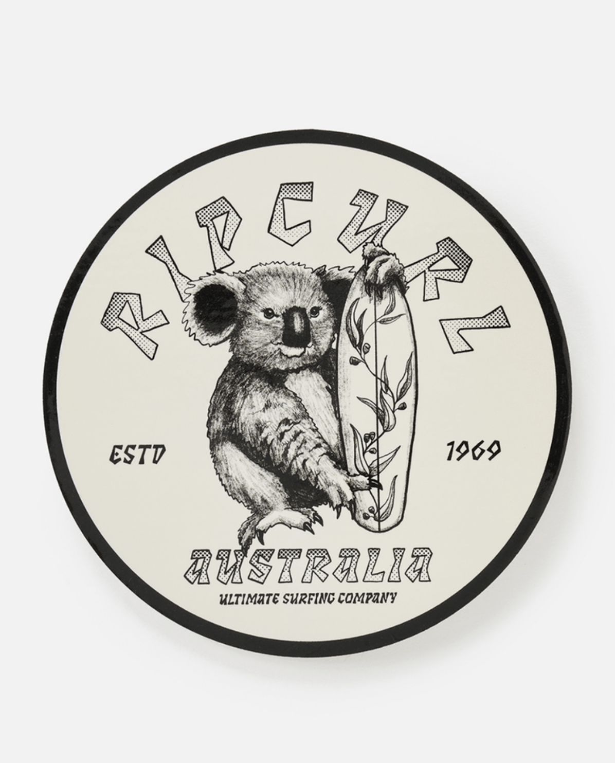 RIP CURL WOMENS DESTINATION STICKER - BONE AUSTRALIA