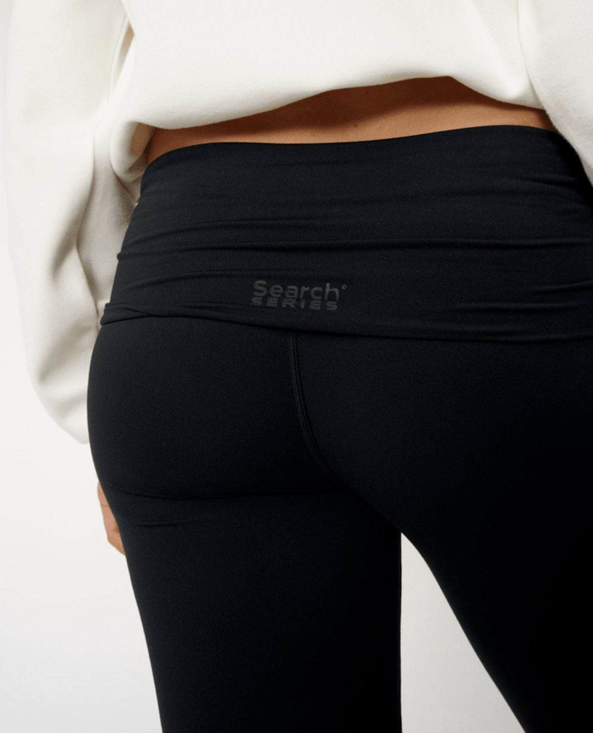 RIP CURL WOMENS S-SERIES FOLDOVER PANT - BLACK
