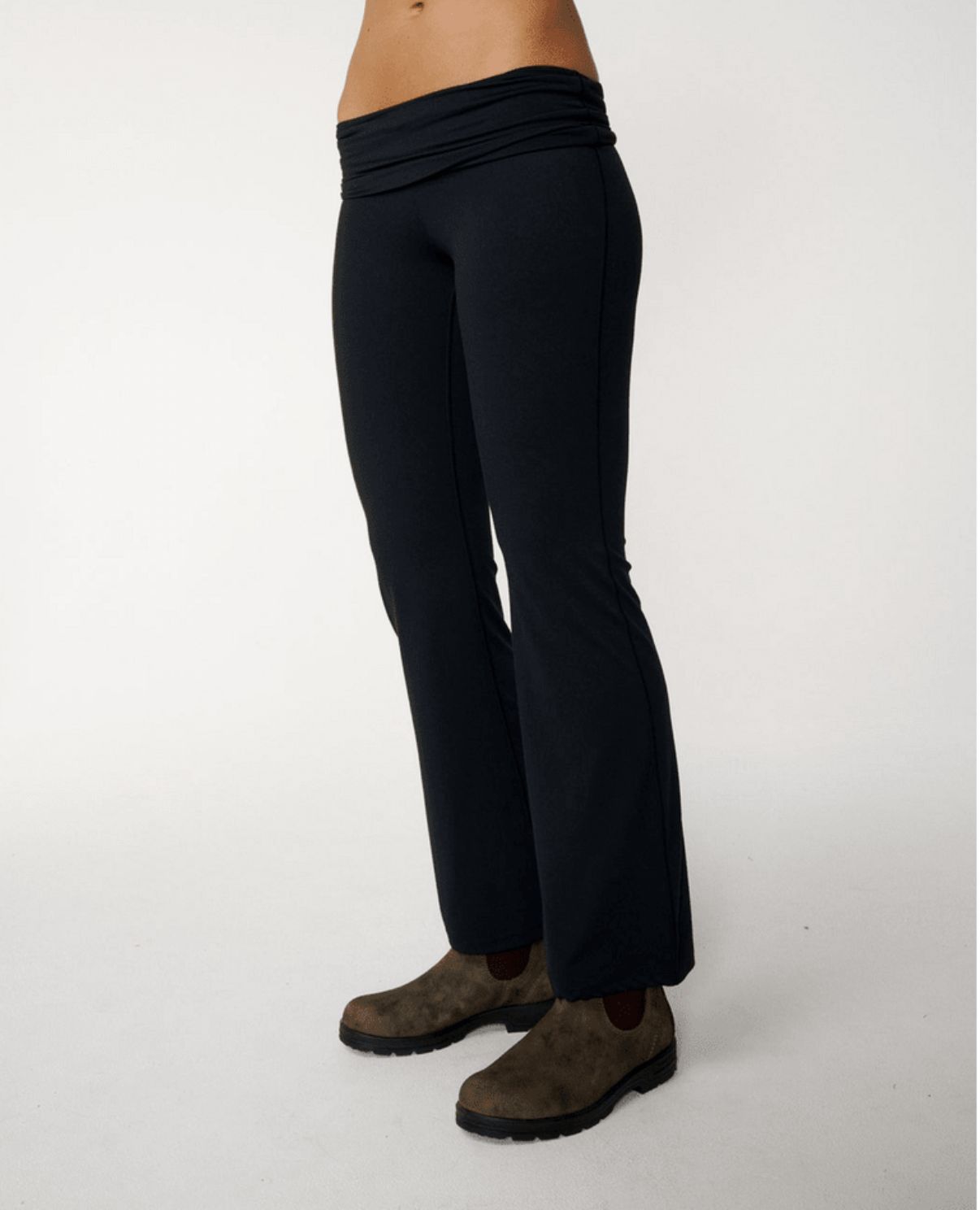 RIP CURL WOMENS S-SERIES FOLDOVER PANT - BLACK