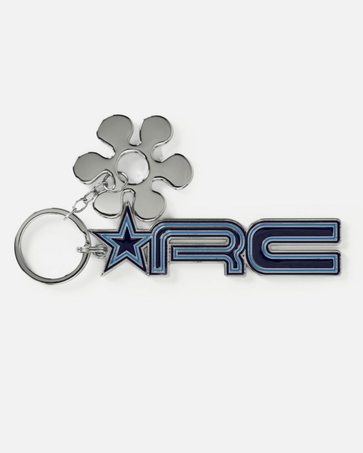 RIP CURL WOMENS ARCHIVE: SCRIPT KEYCHAIN - BLUE