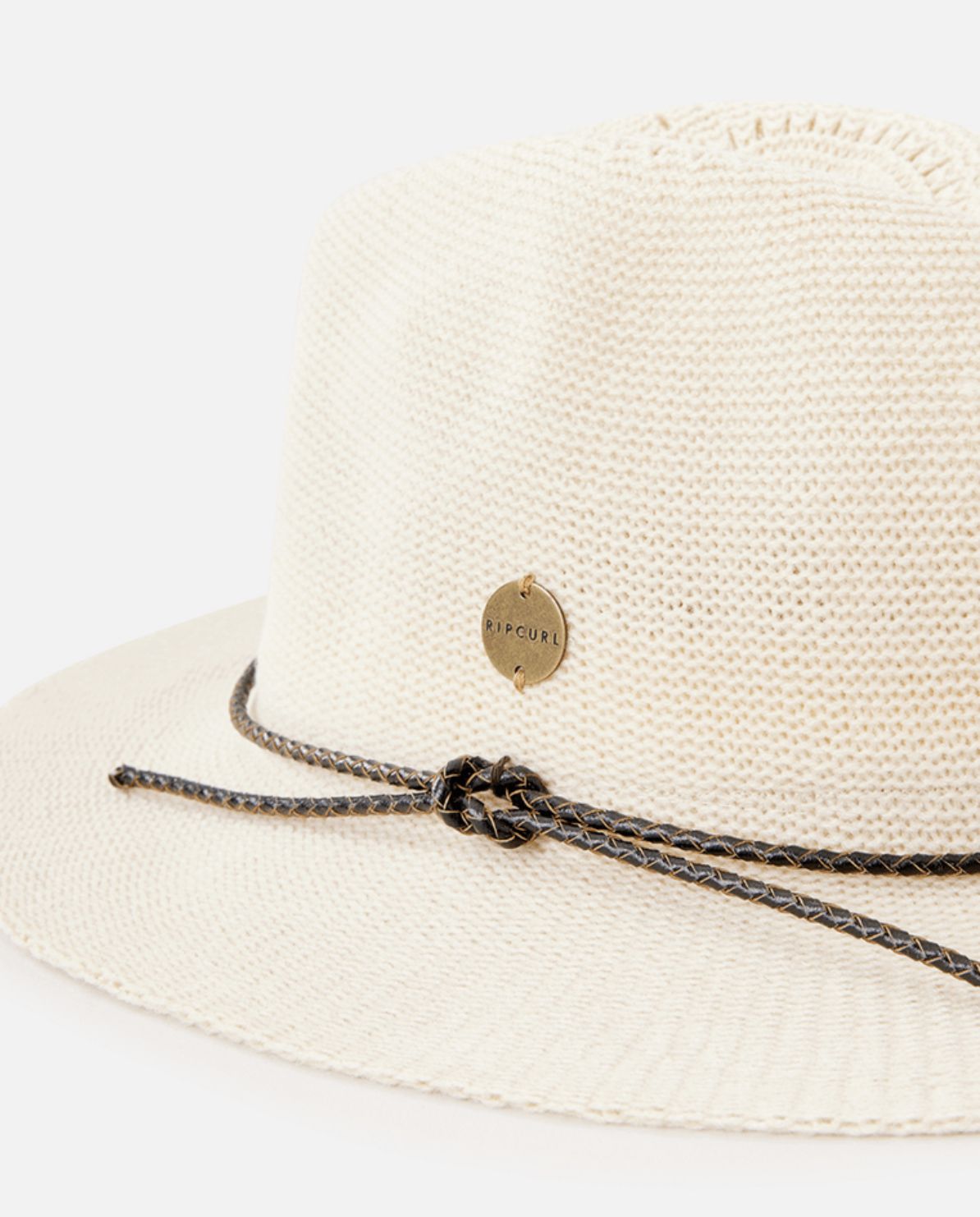 RIP CURL WOMENS CLASSIC SURF KNIT PANAMA HAT - OATMEAL