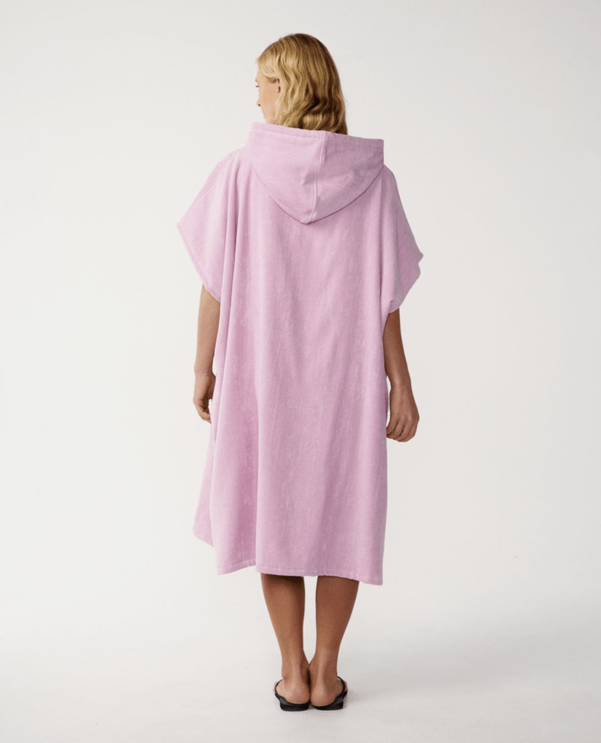 RIP CURL WOMENS ICON HOODED TOWEL - MAUVE