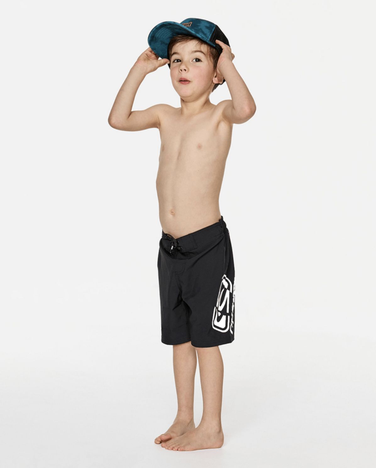 RIP CURL TODDLER BOYS MIRAGE ARCHIVE SPLIT BOARDSHORT - BLACK