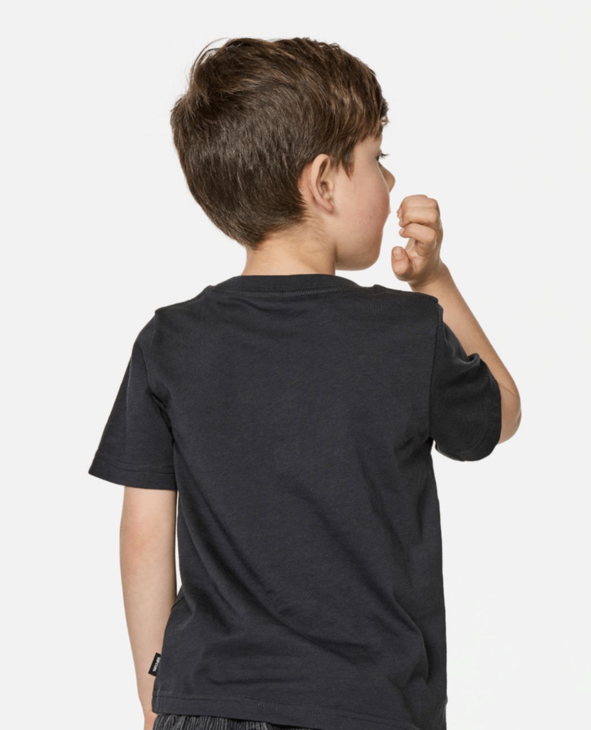 RIP CURL TODDLER BOYS PADDLE OUT LWA SS TEE - WASHED BLACK