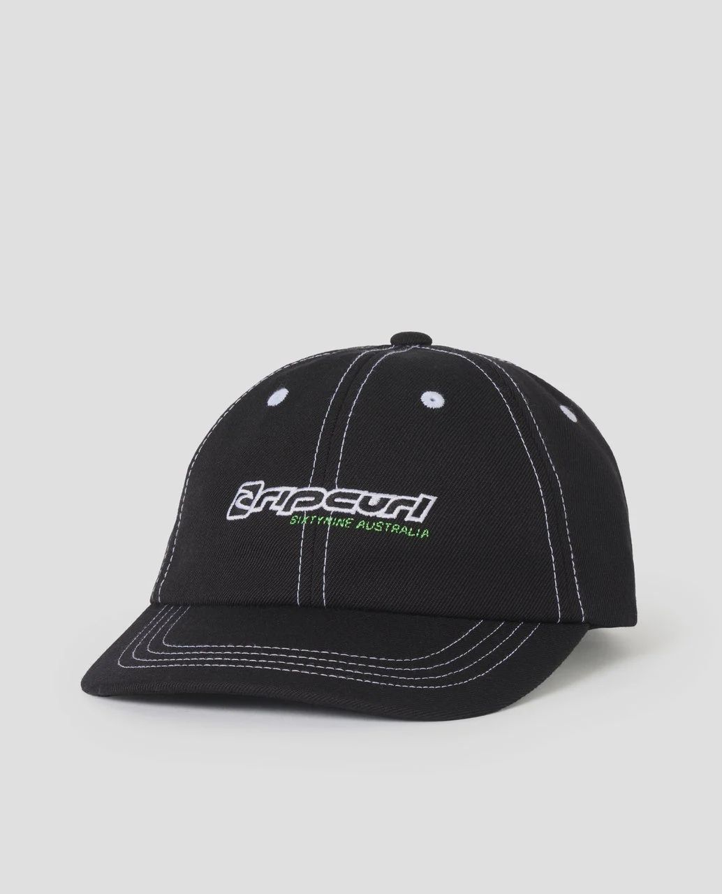 RIP CURL MENS ARCHIVE ADJUSTABLE CAP - BLACK