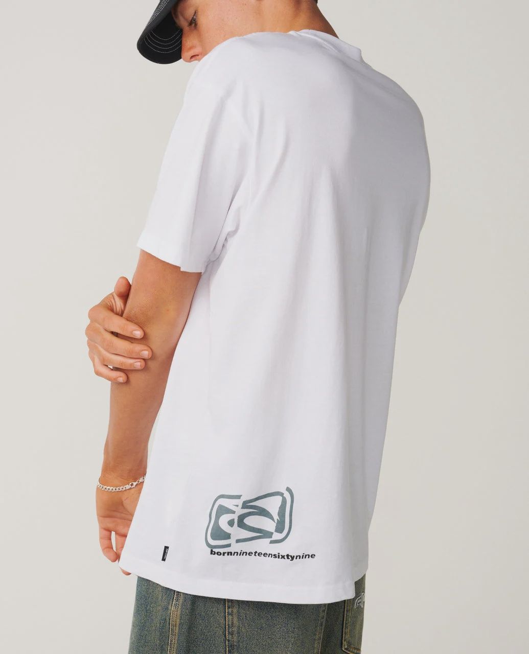 RIP CURL MENS ARCHIVE MASHUP SS TEE - WHITE
