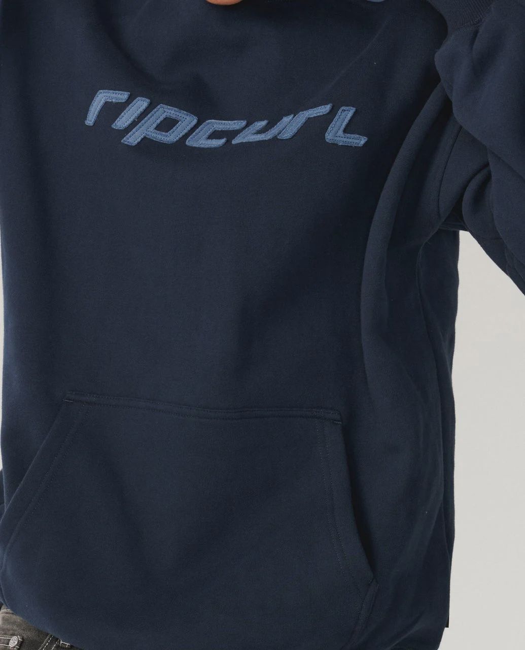 RIP CURL MENS ARCHIVE PANEL HOOD - DARK NAVY