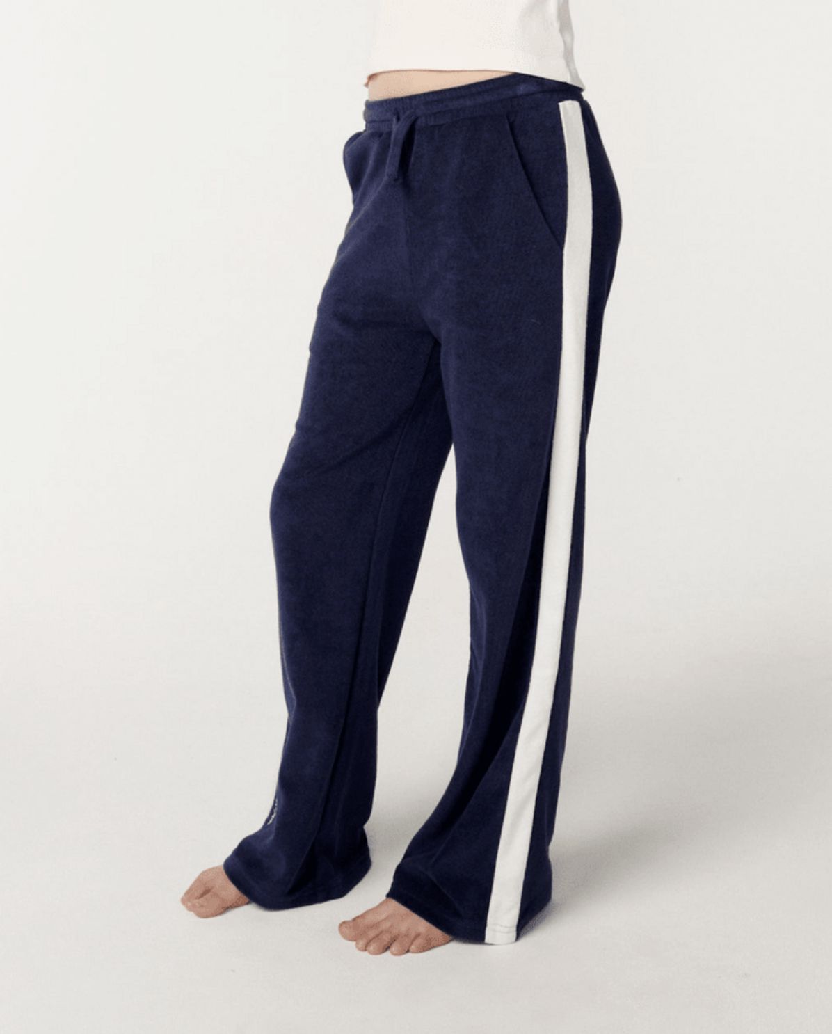 RIP CURL TEEN GIRLS COSTA DEL SOL TERRY PANT - NAVY
