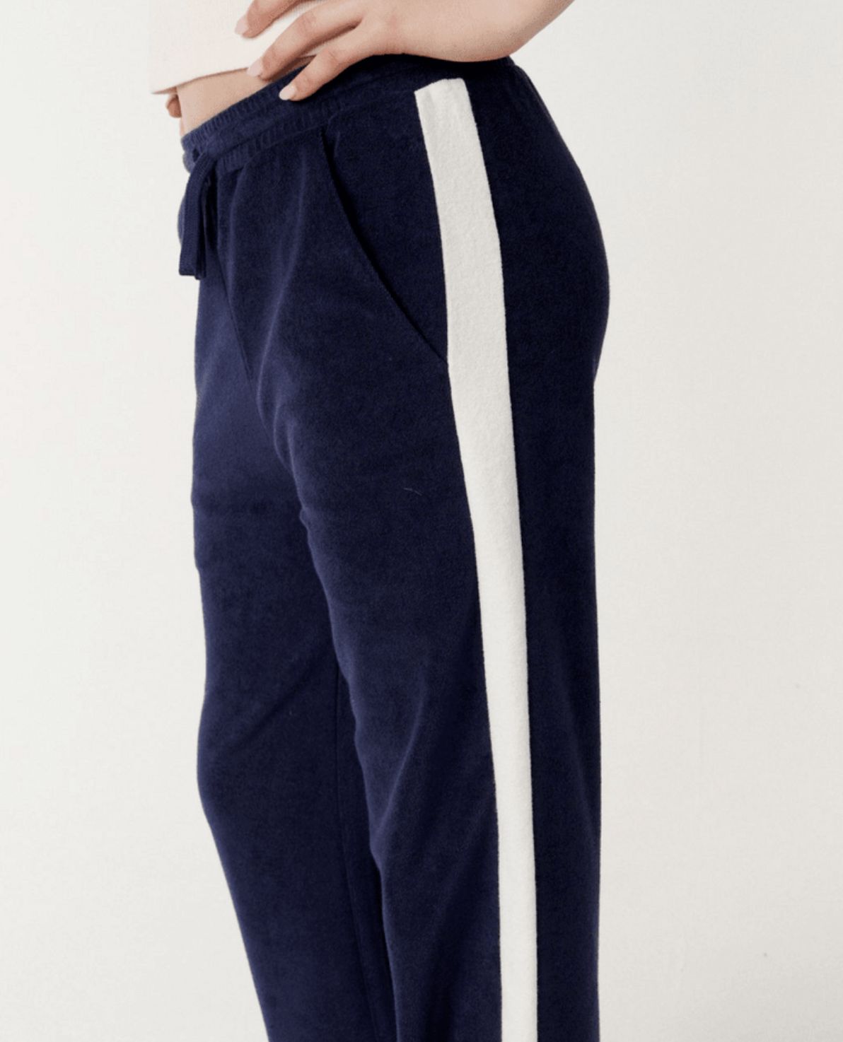 RIP CURL TEEN GIRLS COSTA DEL SOL TERRY PANT - NAVY