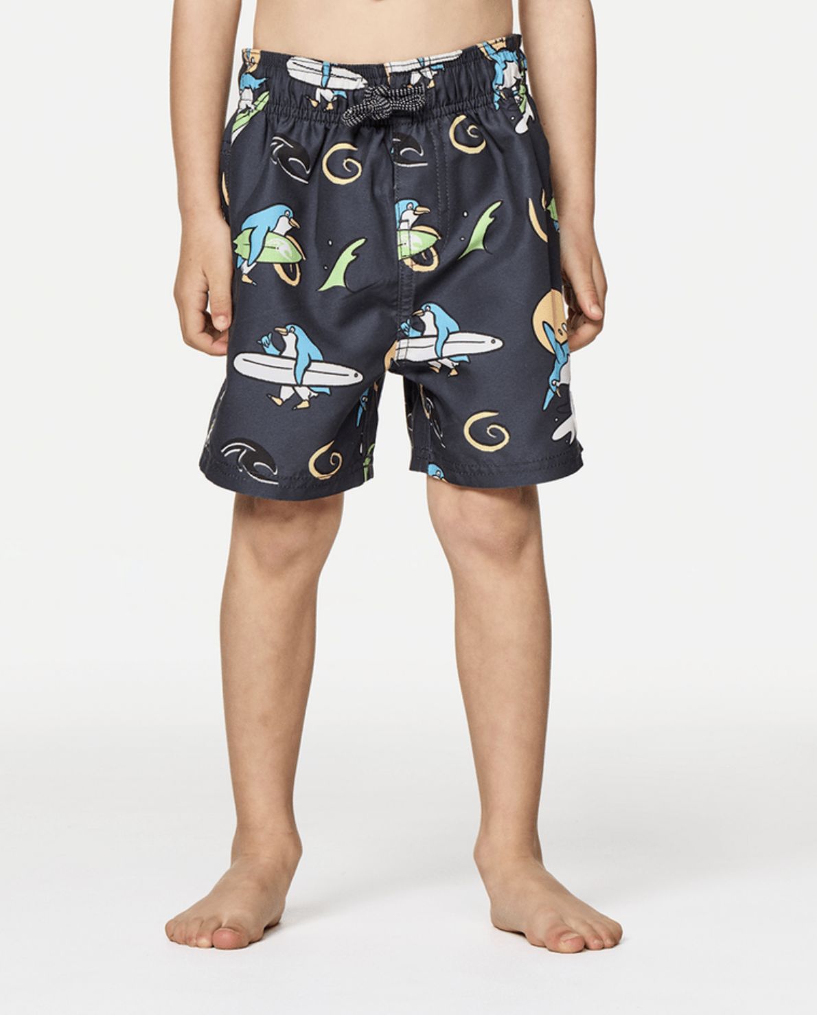 RIP CURL TODDLER BOYS PADDLE OUT VOLLEY SHORT - WASHED BLACK