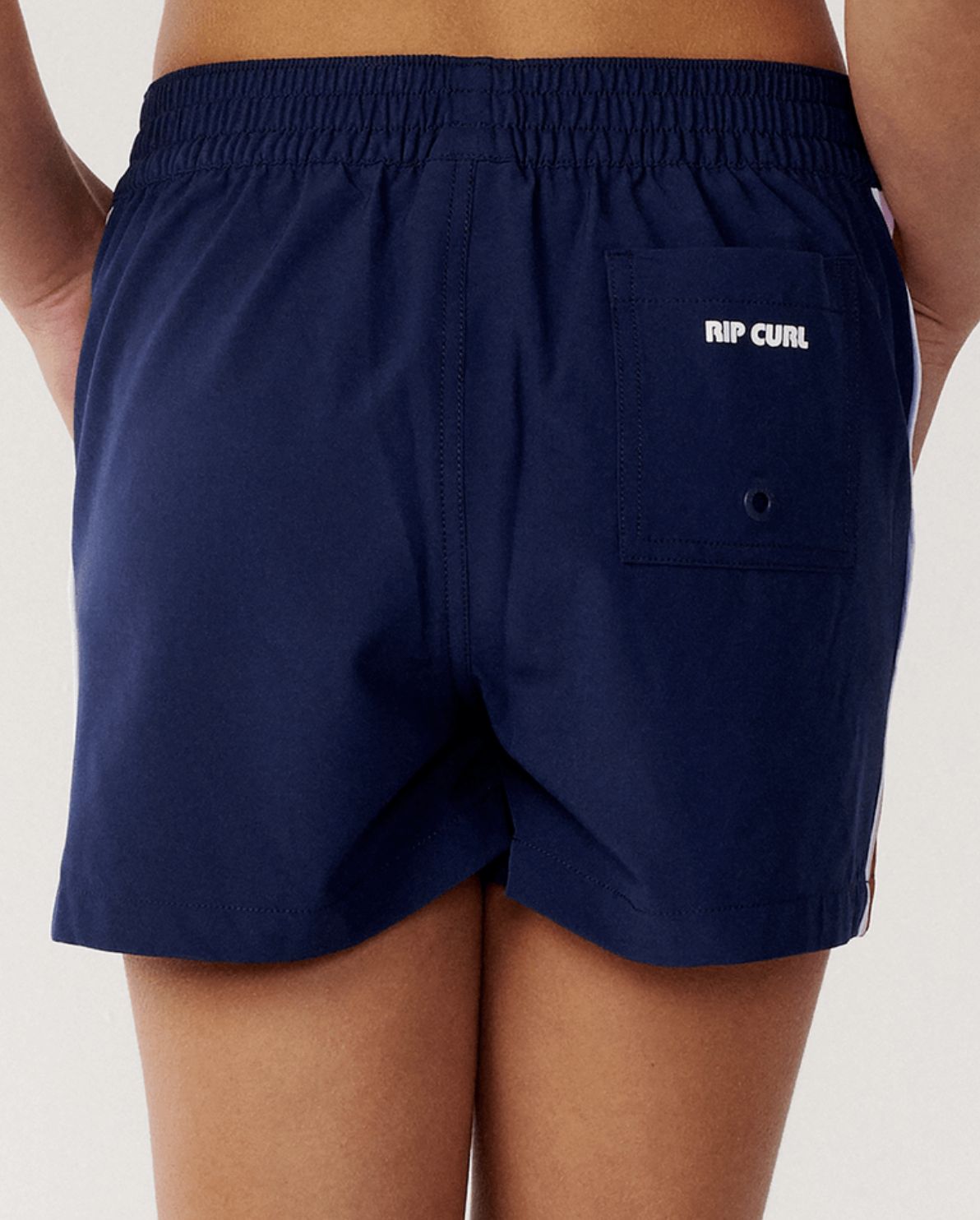 RIP CURL TEEN GIRLS RETRO PIPE BOARDSHORT - NAVY