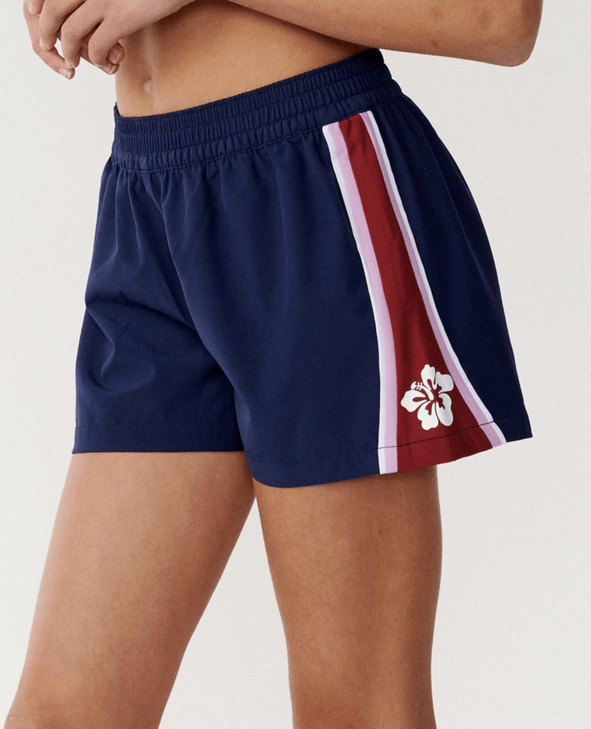 RIP CURL TEEN GIRLS RETRO PIPE BOARDSHORT - NAVY
