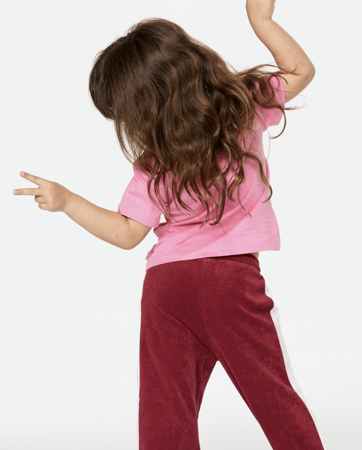 RIP CURL TODDLER GIRLS SURF VISTA SS TEE - BRIGHT PINK