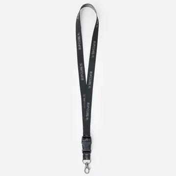 RIP CURL MENS BRAND LOGO SURF LANYARD - MIDNIGHT