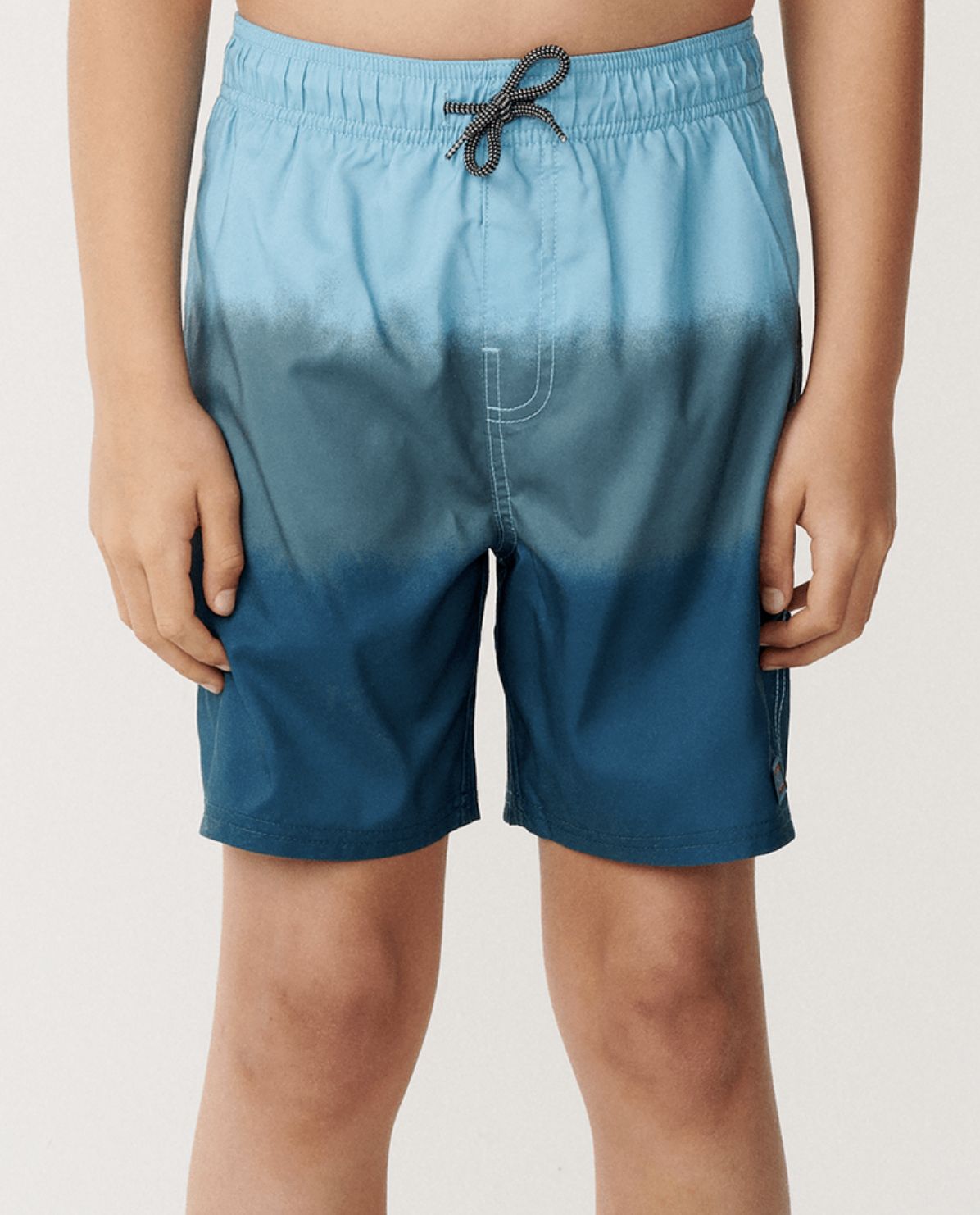 RIP CURL TEEN BOYS DIP VOLLEY SHORT - BLUE GREEN