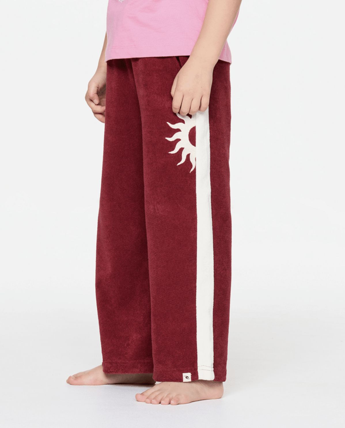RIP CURL TODDLER GIRLS ROAD TRIP TERRY PANT - PLUM
