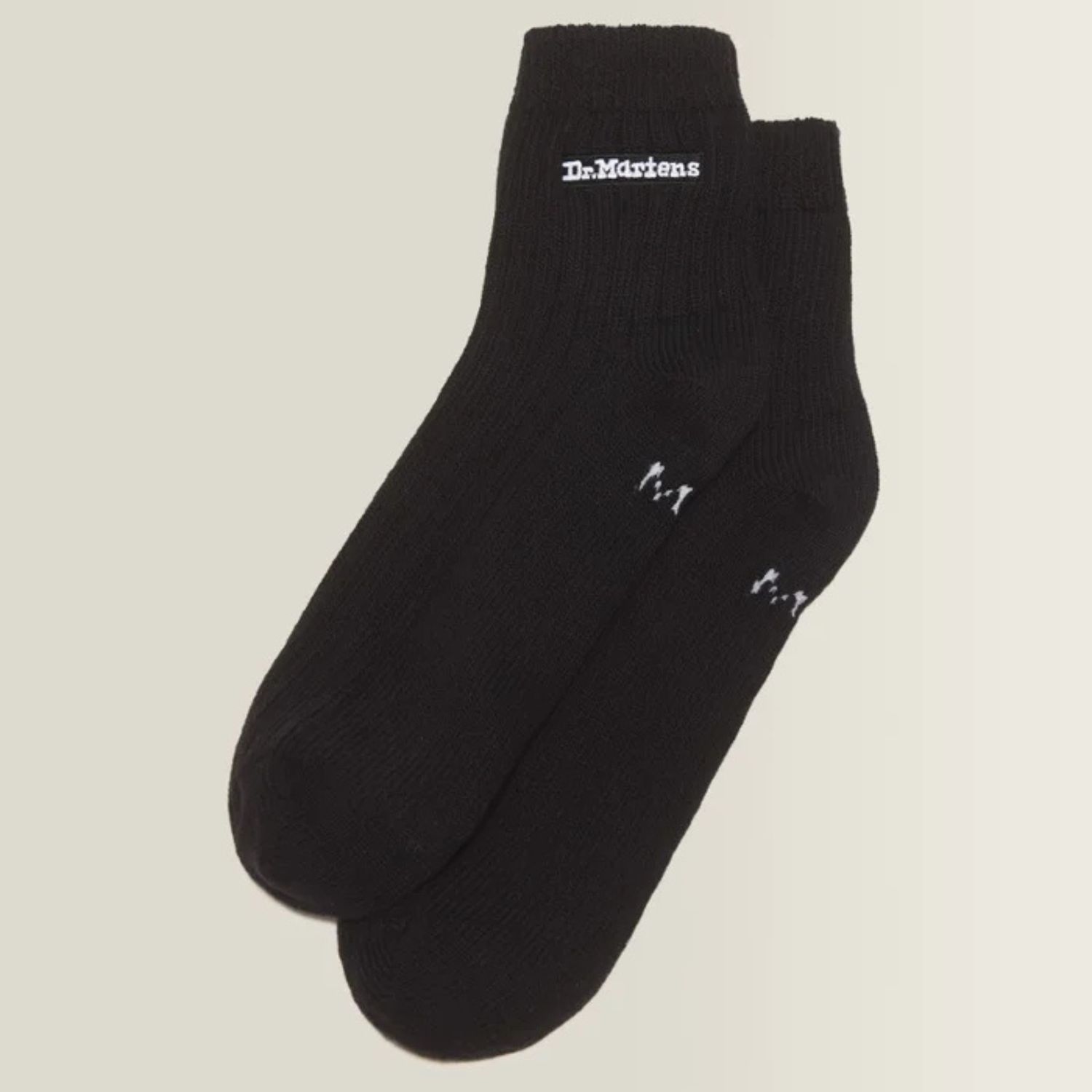 DR MARTENS SHORT SOCKS - BLACK